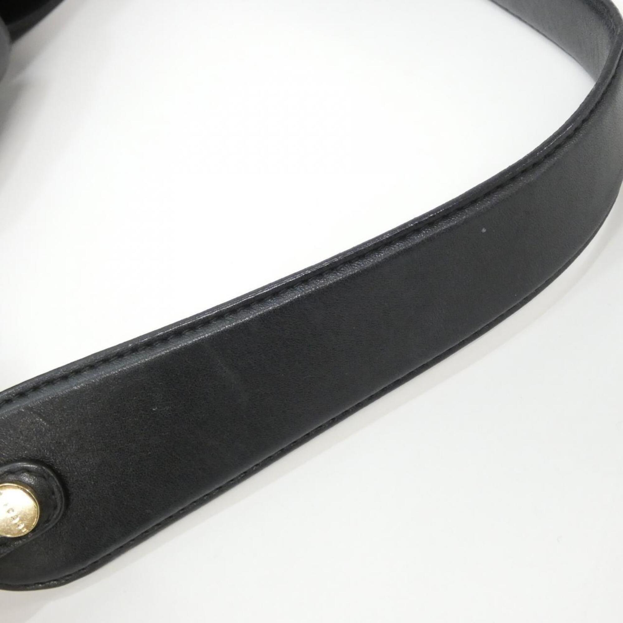 Bvlgari Black Leather Shoulder Bag (Pre-Owned)