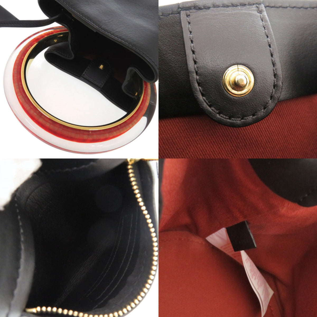 Marni Black Leather Handbag (Pre-Owned)