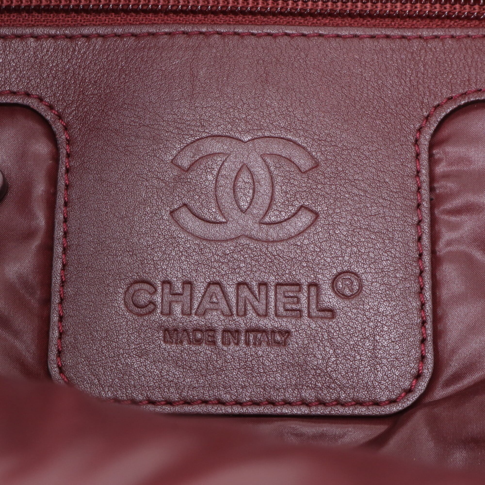 Chanel Black Leather Nylon Backpack (Pre-Owned)