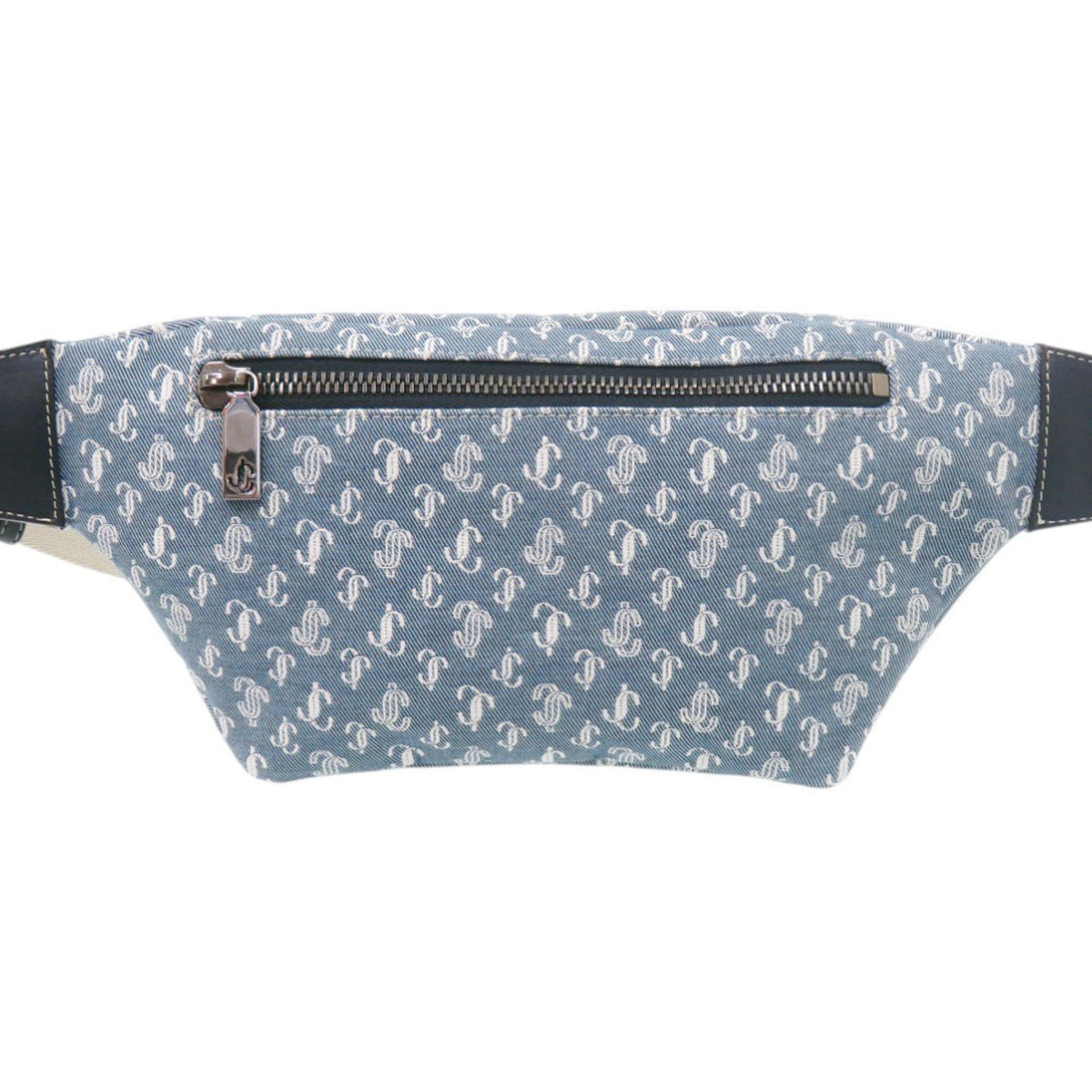 Jimmy Choo Blue Denim Fanny Pack Sling Bag (Pre-Owned)