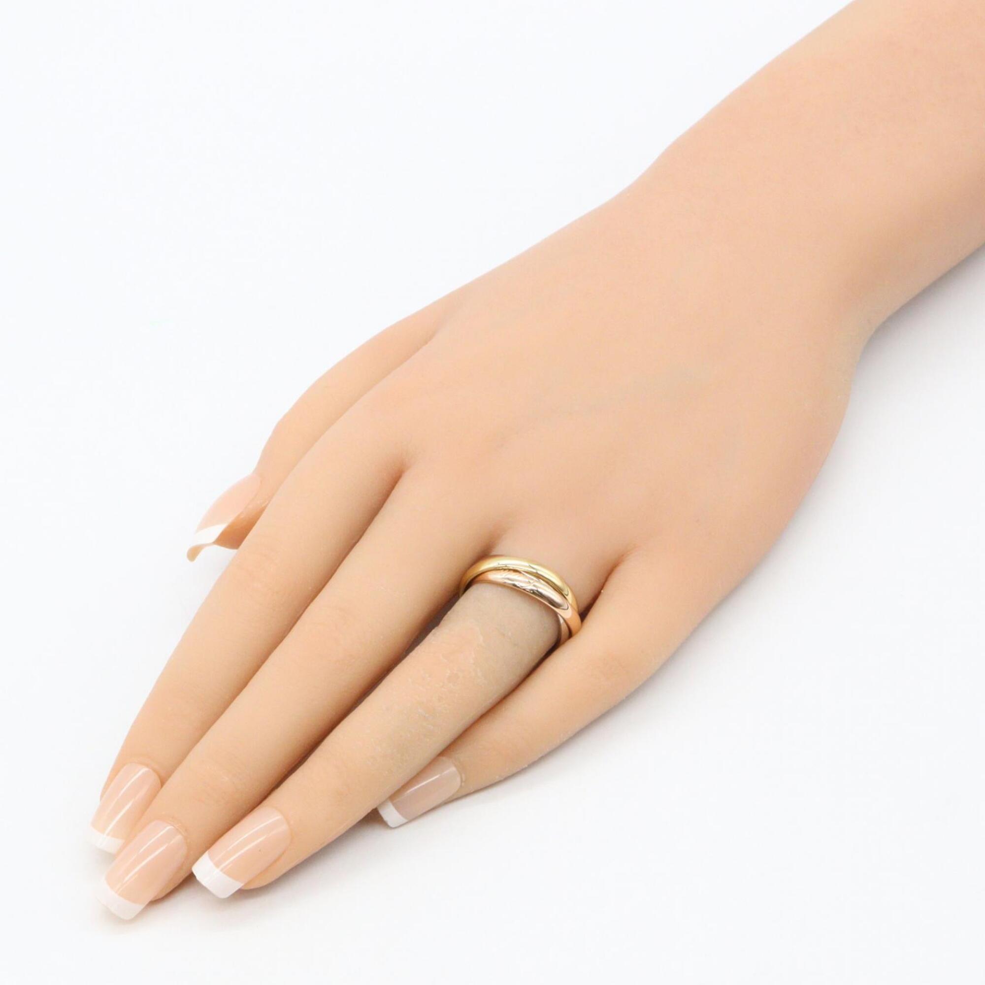 Cartier Gold Silver Yellow Gold (18K) Pink Gold (18K) White Gold (18K) Band Ring (Pre-Owned)