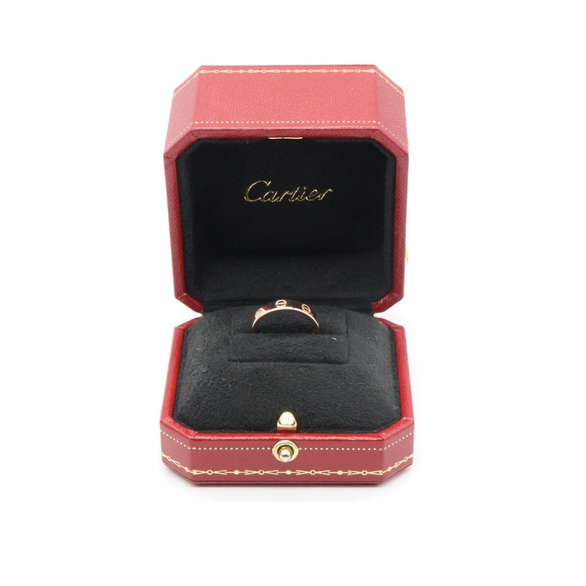 Cartier Gold Pink Gold (18K) Band Ring (Pre-Owned)