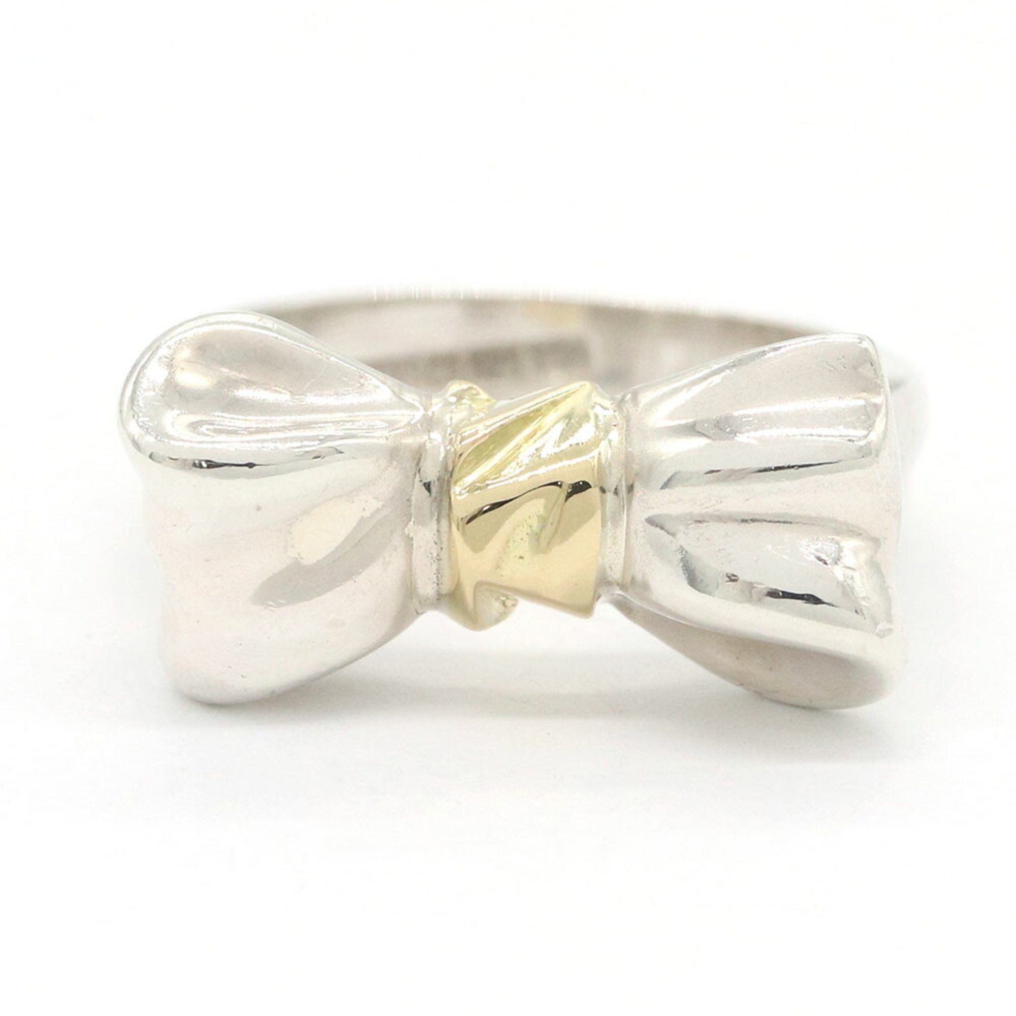 Tiffany Yellow Sterling Silver 925 Pinky Ring (Pre-Owned)
