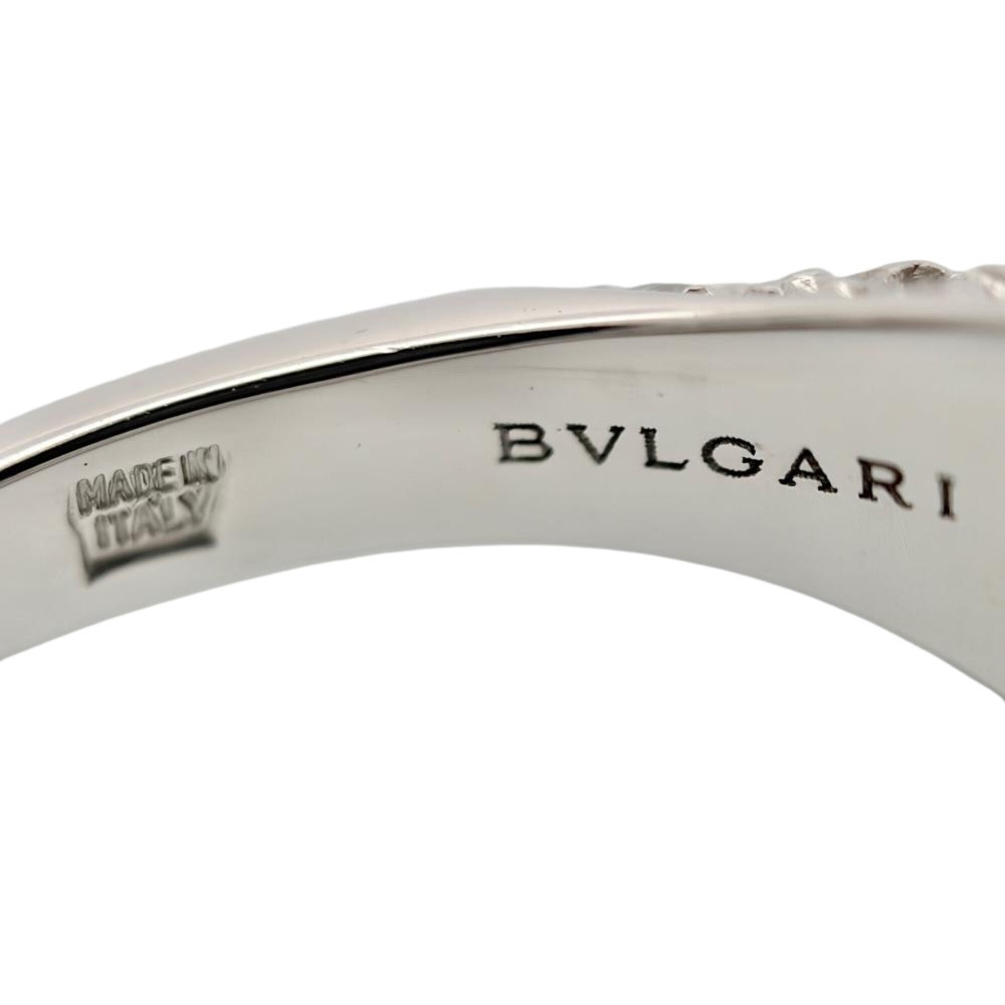 Bvlgari Platinum Platinum 950 Band Ring (Pre-Owned)