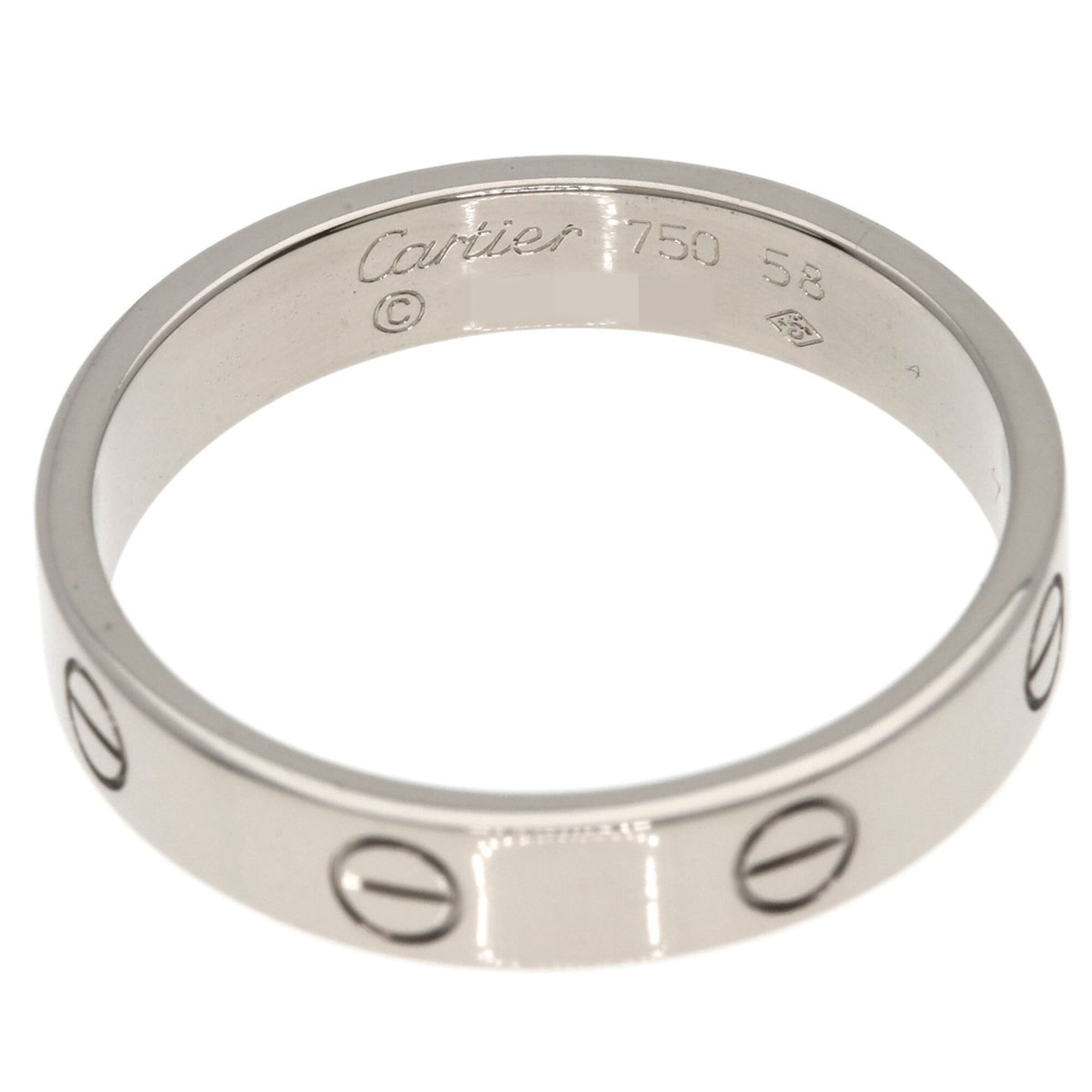 Cartier White Gold (18K) Band Ring (Pre-Owned)