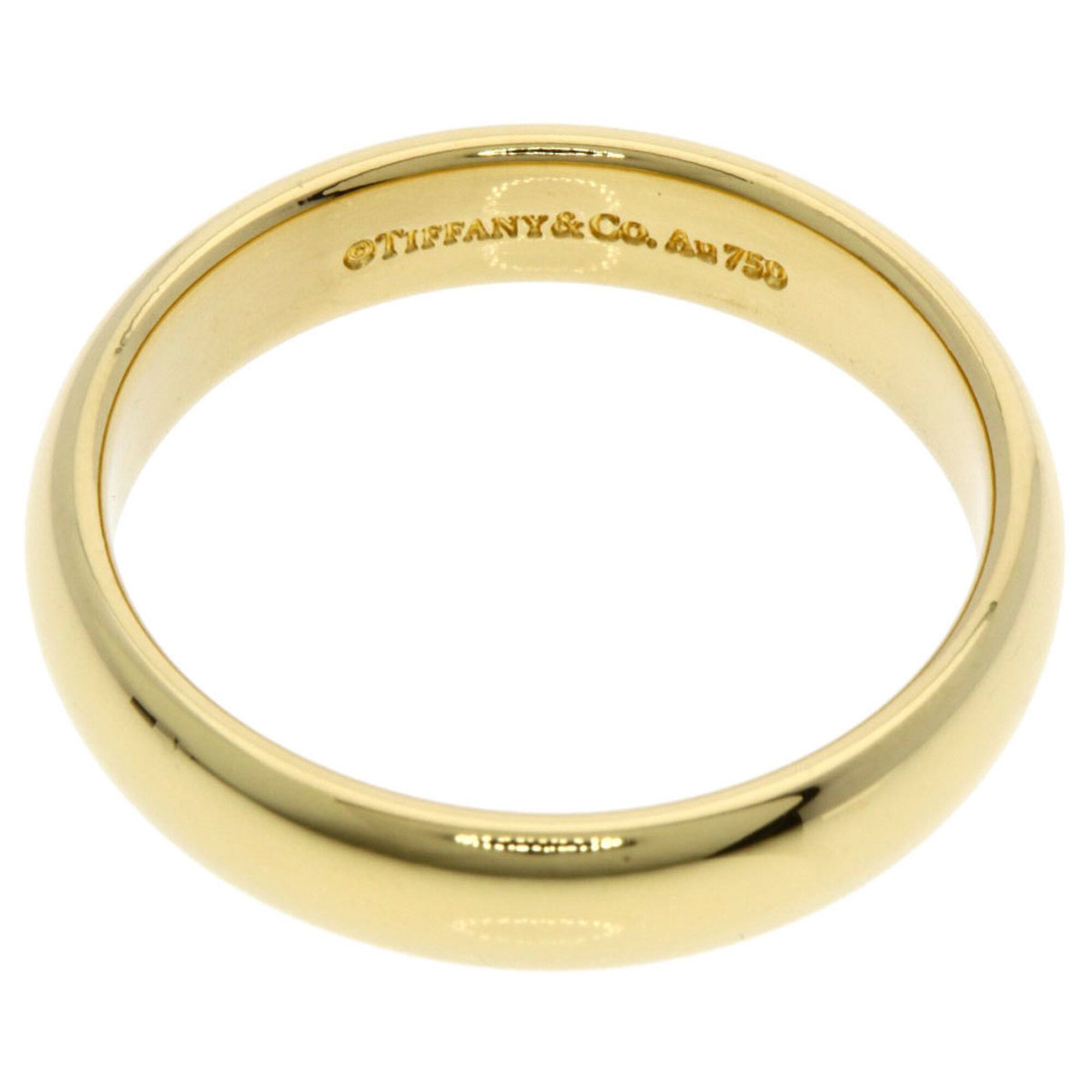 Tiffany Yellow Gold (18K) Band Ring (Pre-Owned)