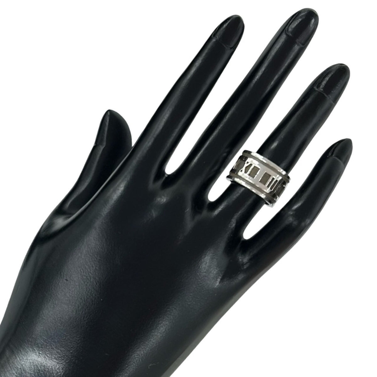 Tiffany Silver Silver 925 Band Ring (Pre-Owned)