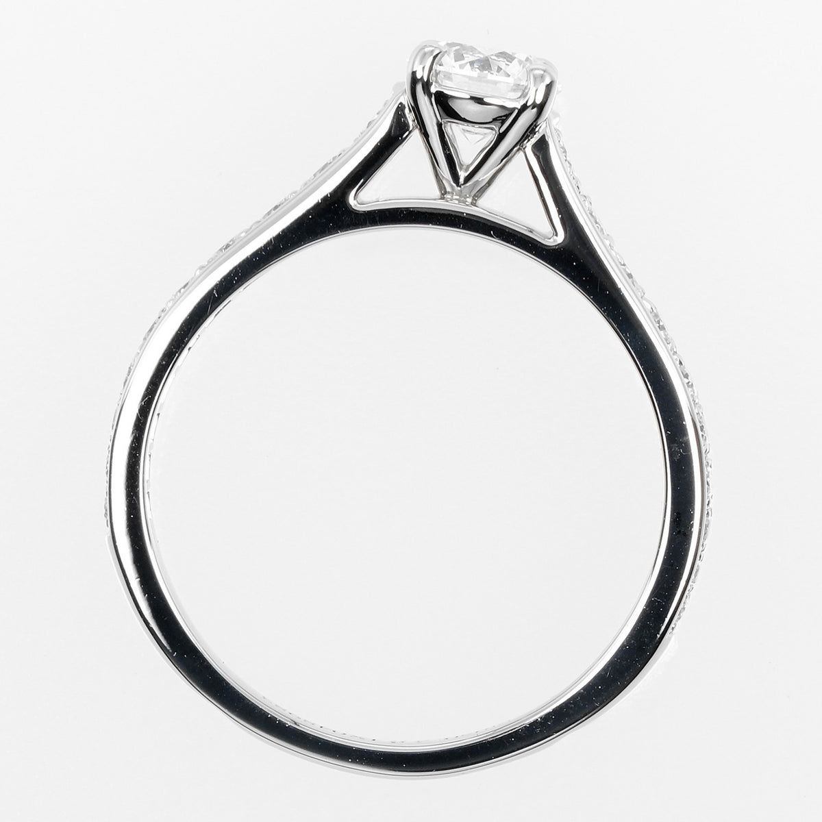 Van Cleef & Arpels Platinum 950 Band Ring (Pre-Owned)