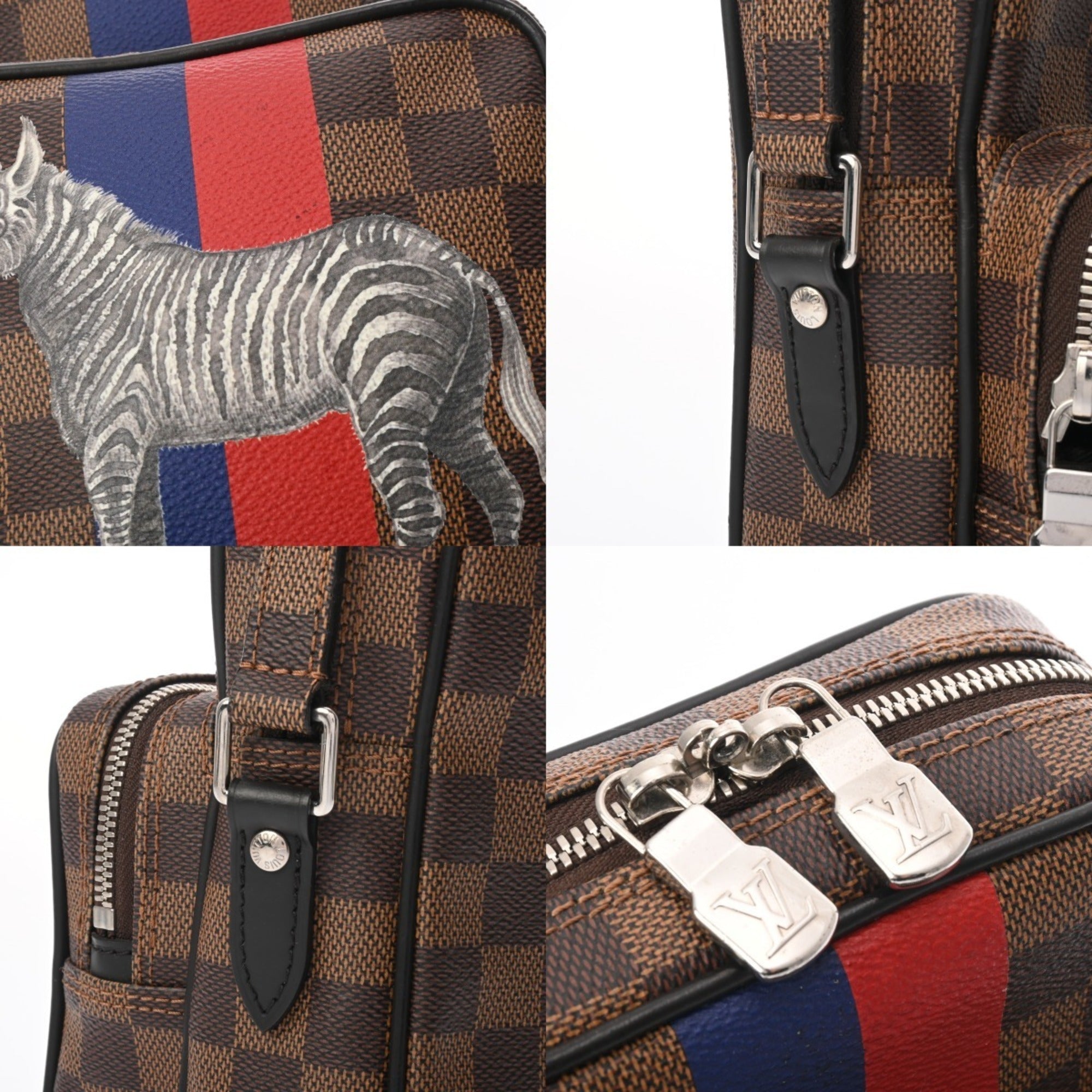 Louis Vuitton Brown Damier Canvas Shoulder Bag (Pre-Owned)