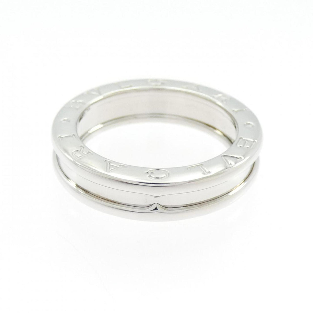 Bvlgari White Gold White Gold (18K) Band Ring (Pre-Owned)