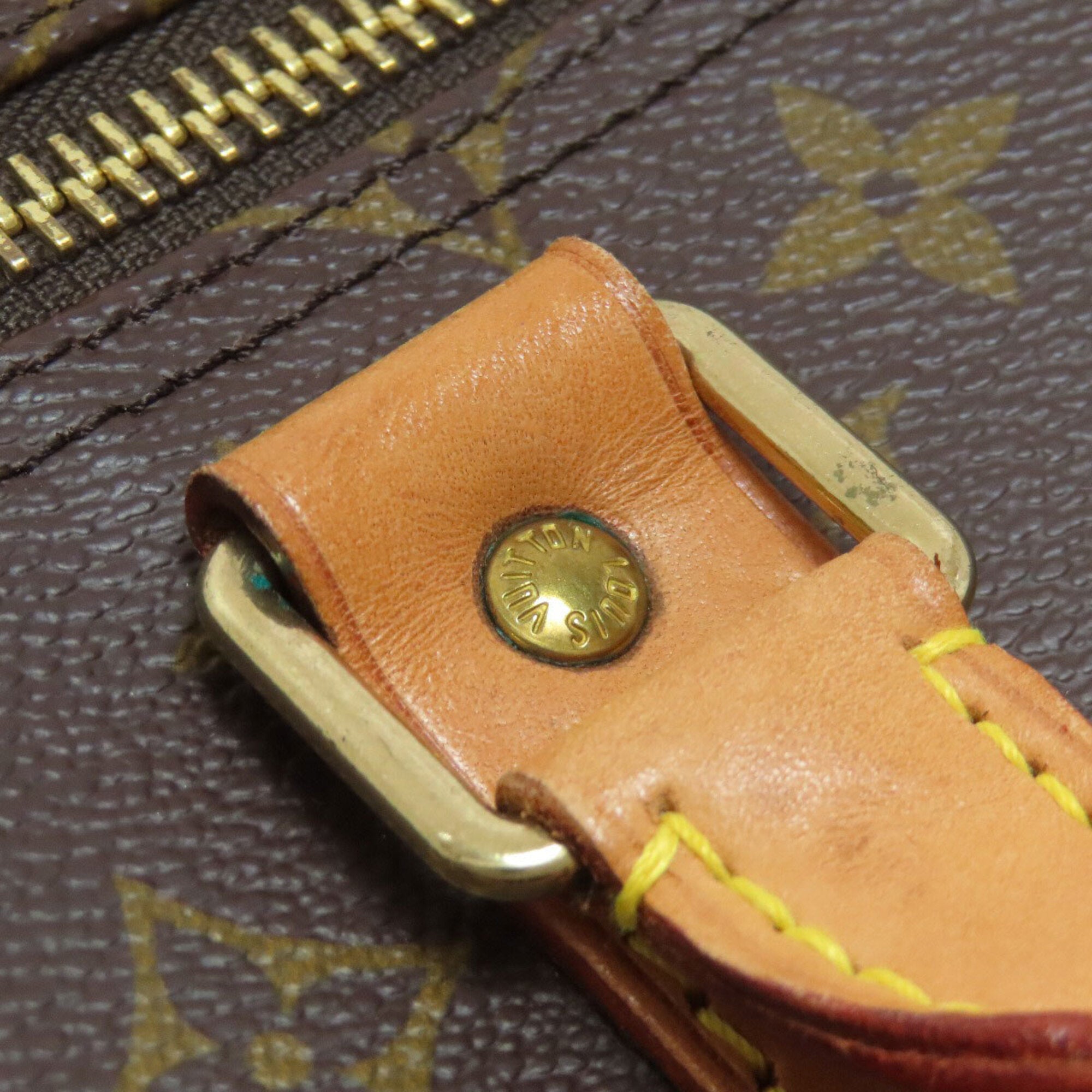 Louis Vuitton Brown Monogram Monogram Canvas Boston Bag (Pre-Owned)