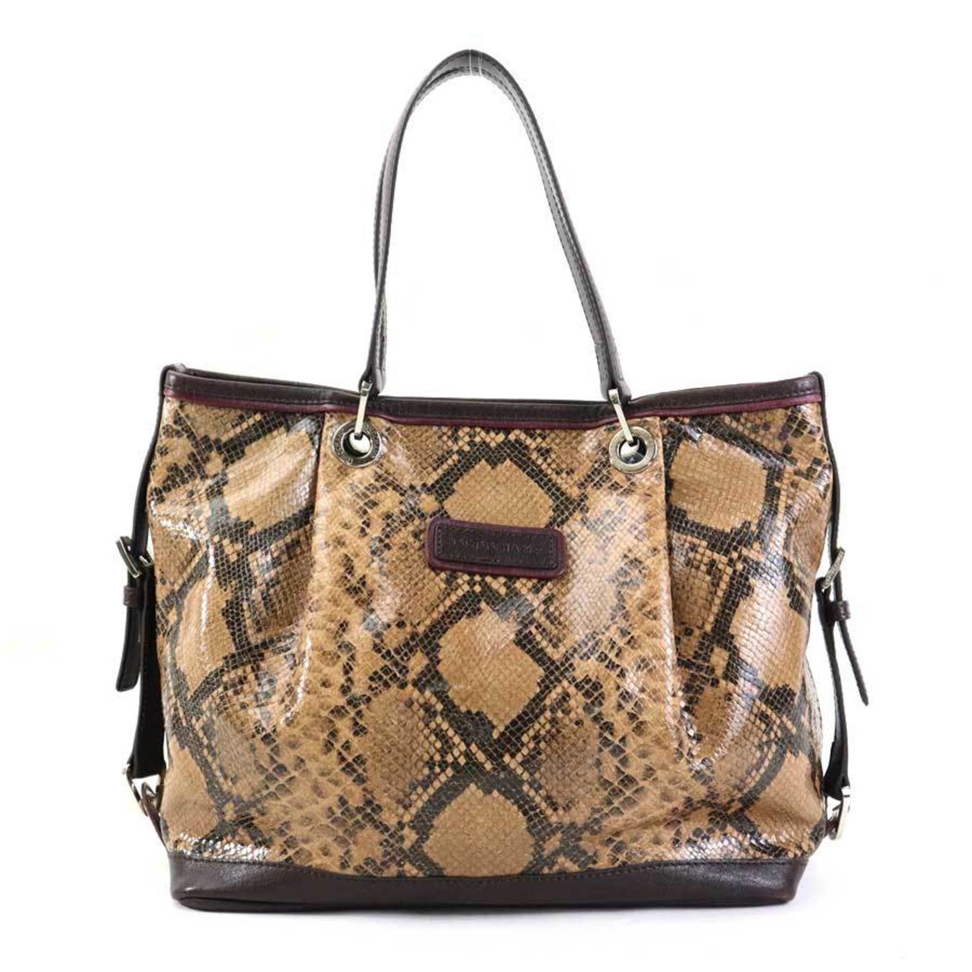 Longchamp Brown Leather Handbag (Pre-Owned)