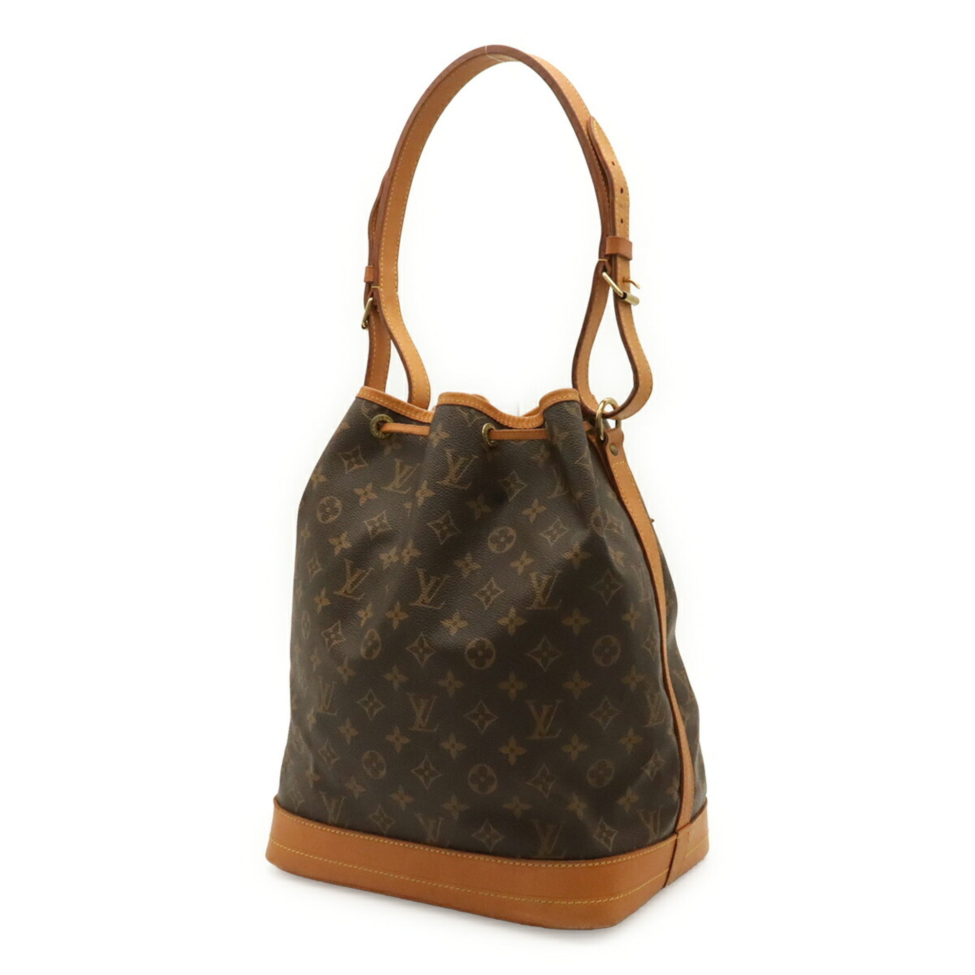 Louis Vuitton Brown Monogram Canvas Pvc Coated Canvas Shoulder Bag (Pre-Owned)