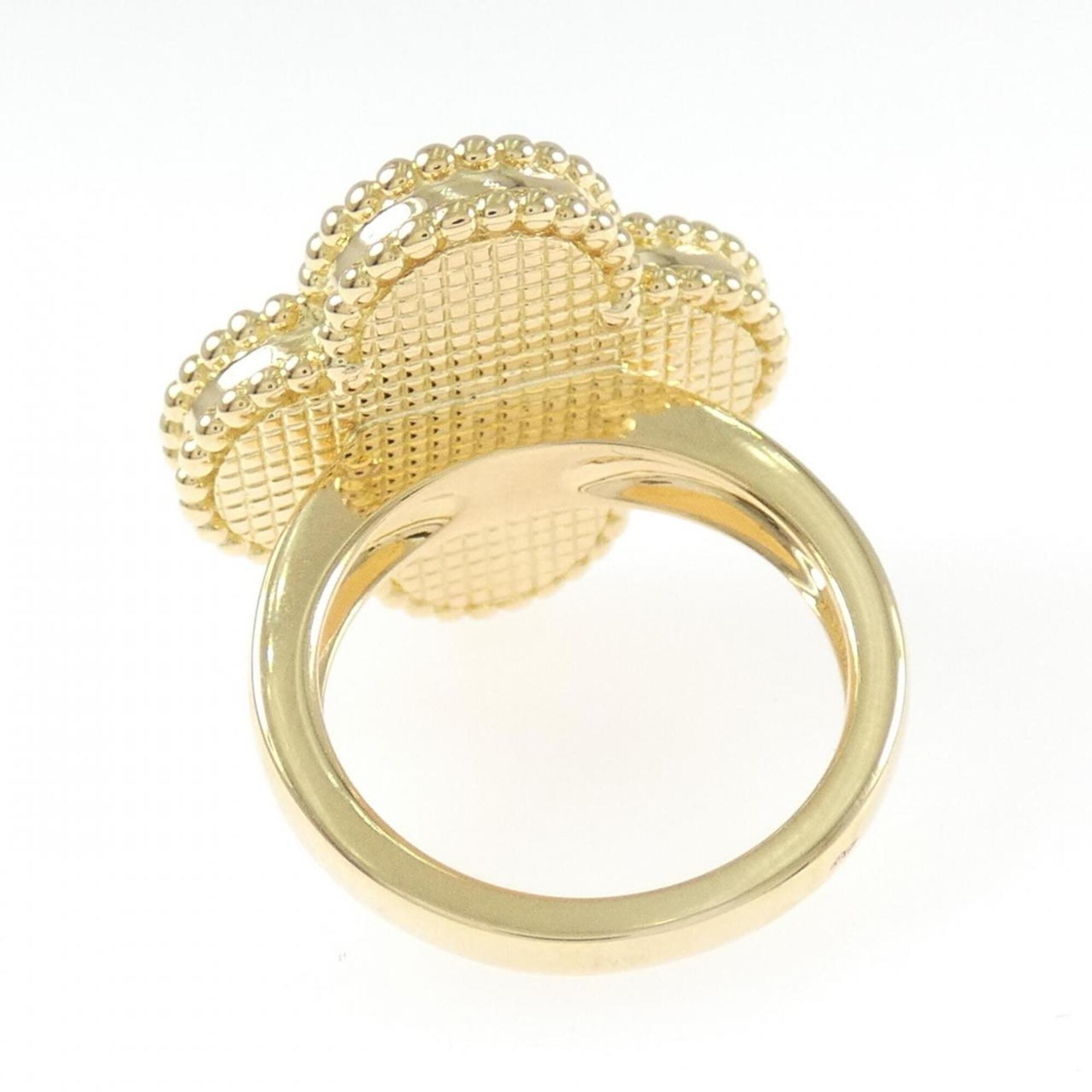 Van Cleef & Arpels Yellow Gold (18K) Band Ring (Pre-Owned)