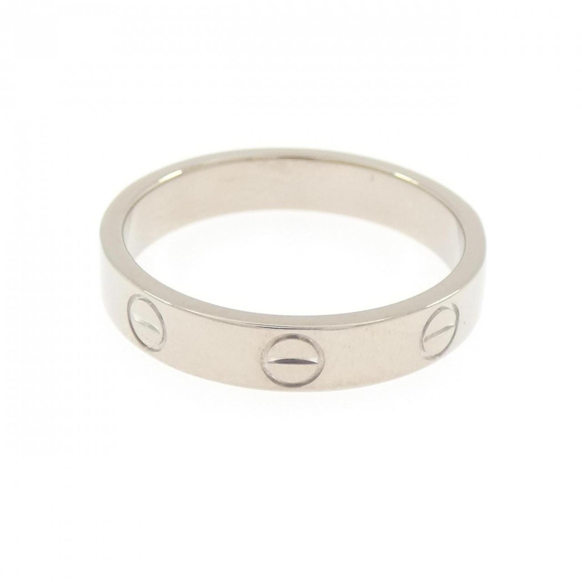 Cartier Love White Gold (18K) Band Ring (Pre-Owned)