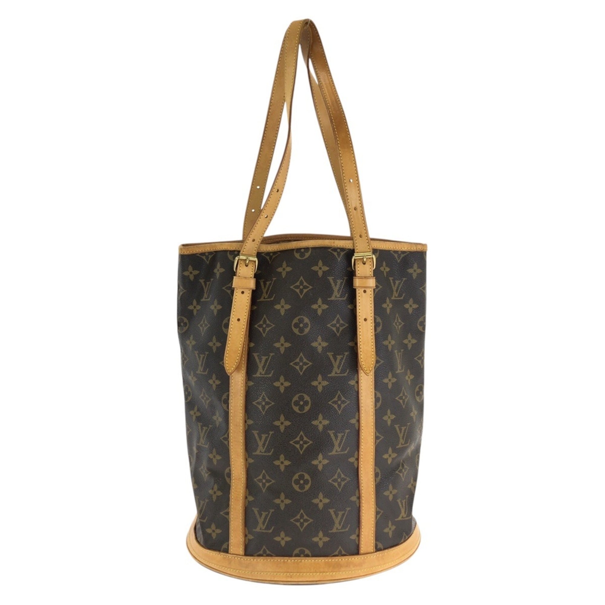 Louis Vuitton Brown Pvc Leather Shoulder Bag Tote Bag (Pre-Owned)