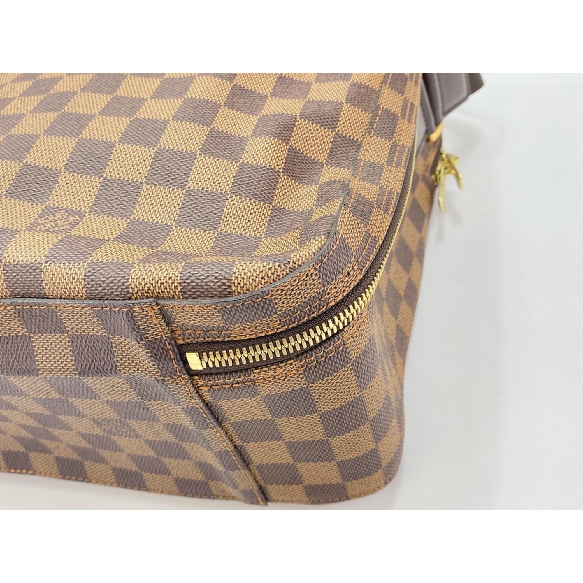 Louis Vuitton Brown Damier Canvas Galle Shoulder Bag (Pre-Owned)