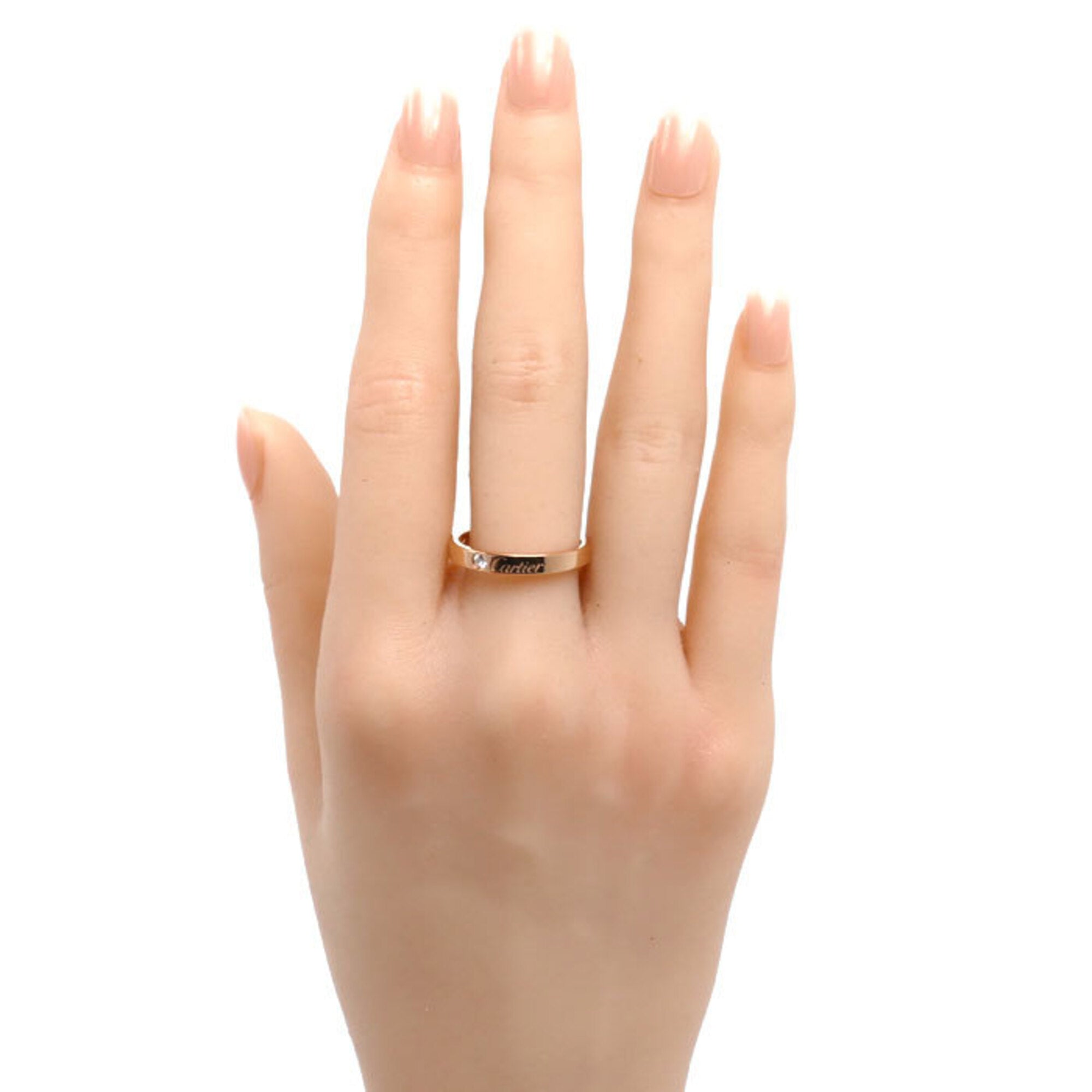 Cartier Pink Gold (18K) Band Ring (Pre-Owned)