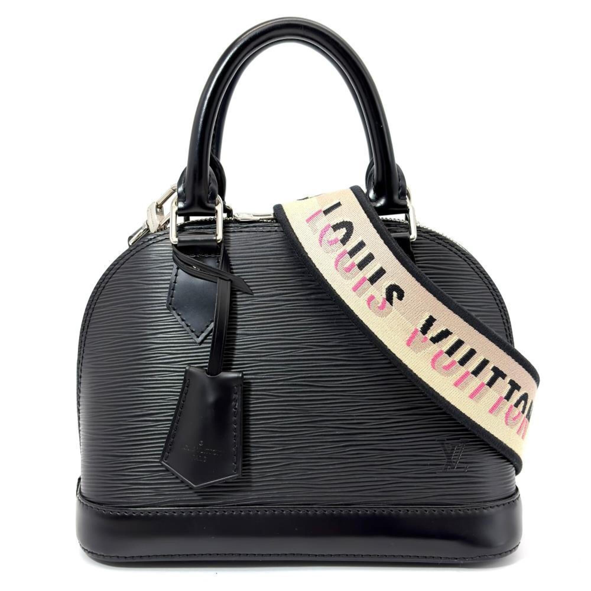 Louis Vuitton Black Epi Leather Handbag (Pre-Owned)