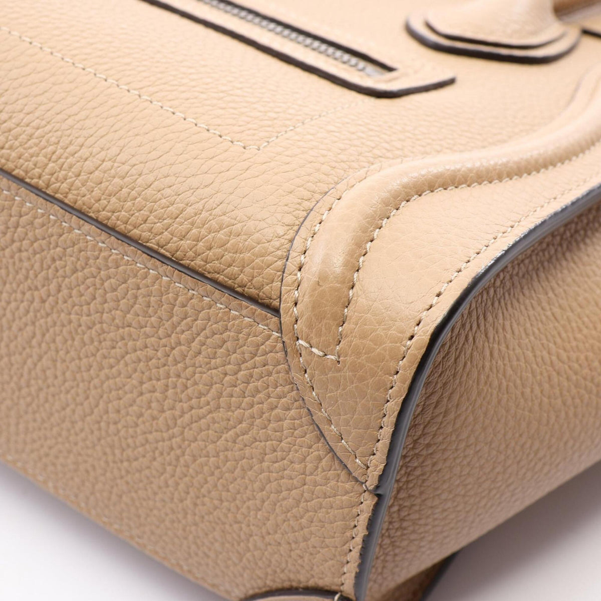 Celine Beige Leather Handbag (Pre-Owned)