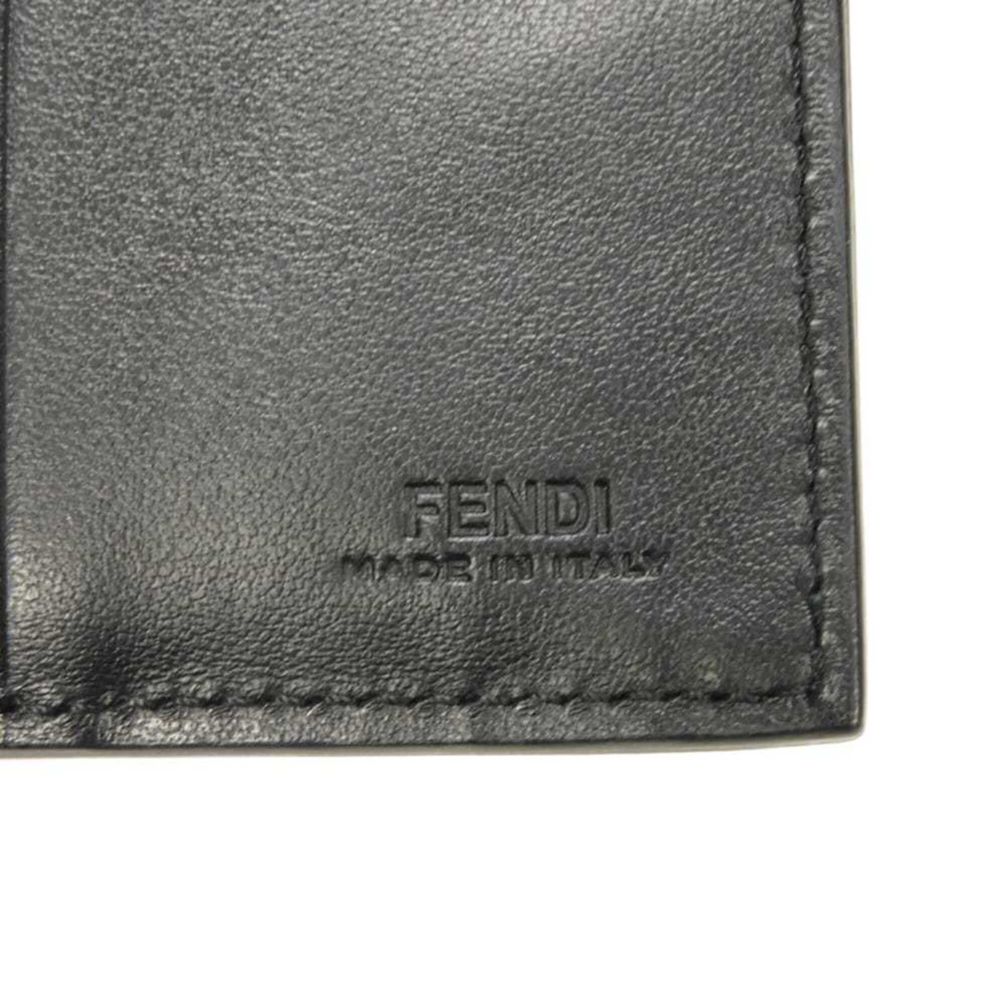 Fendi Black Leather Wallet (Bi-Fold) (Pre-Owned)