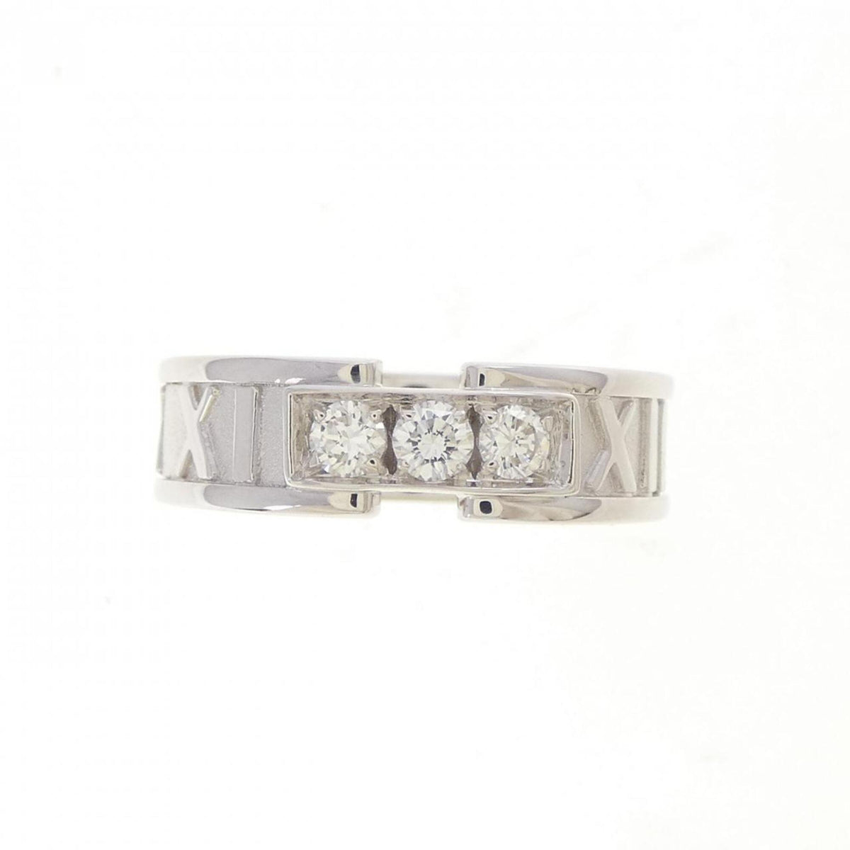 Tiffany White Gold (18K) Band Ring (Pre-Owned)