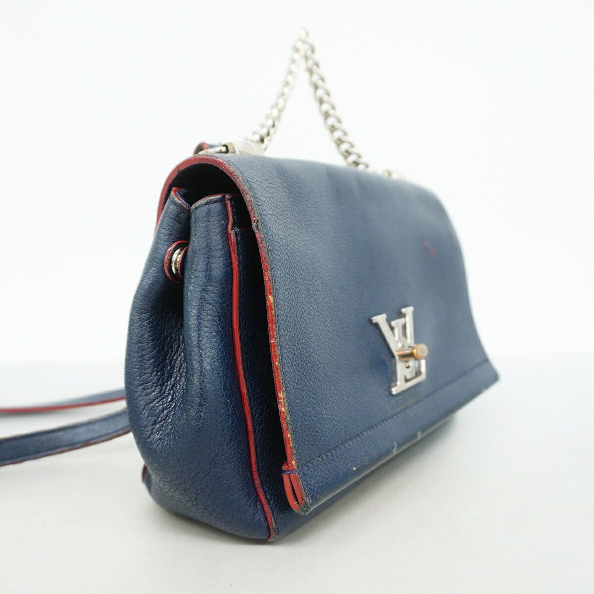 Louis Vuitton Marine Rouge Handbag (Pre-Owned)