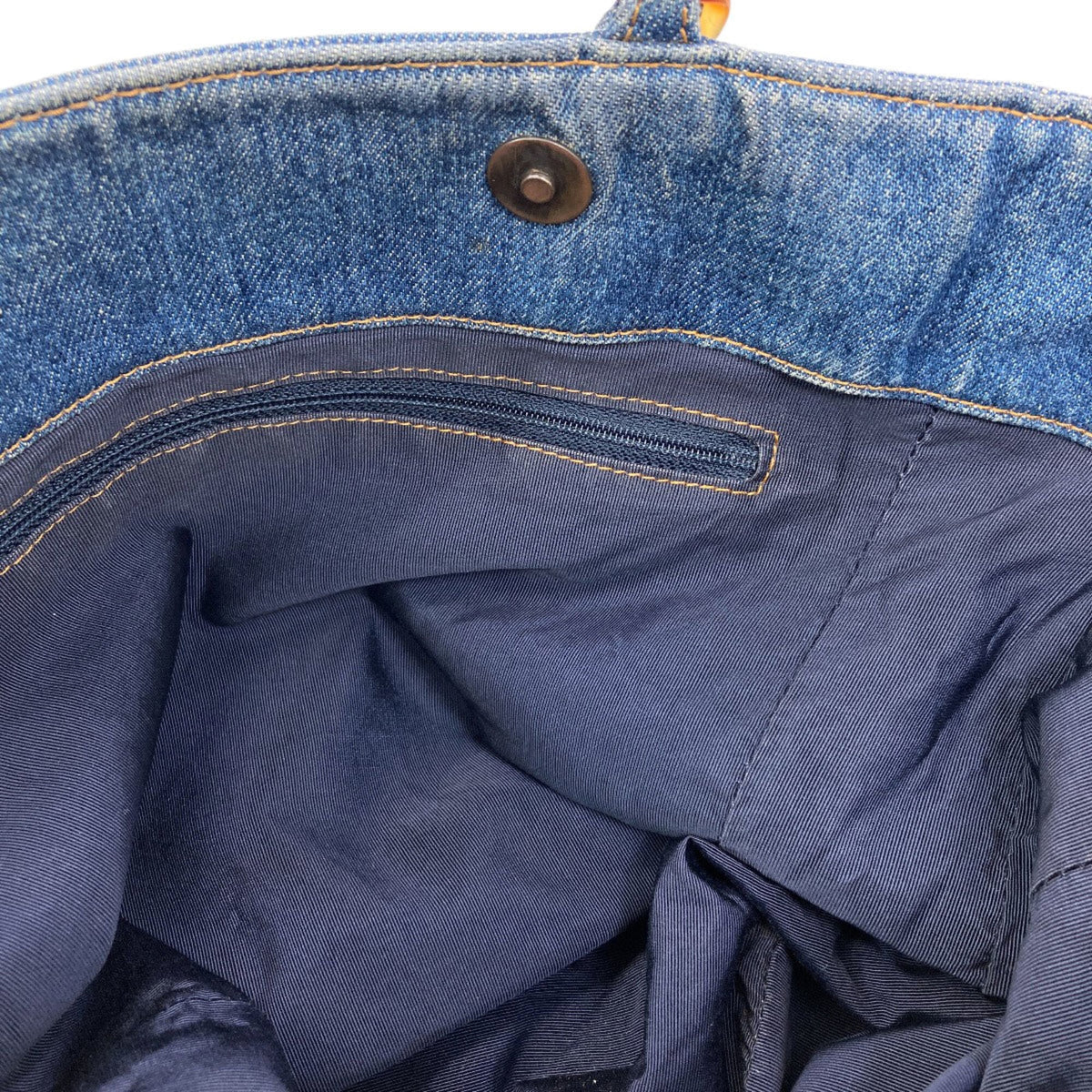 Chanel Denim Blue Denim Tote Bag (Pre-Owned)