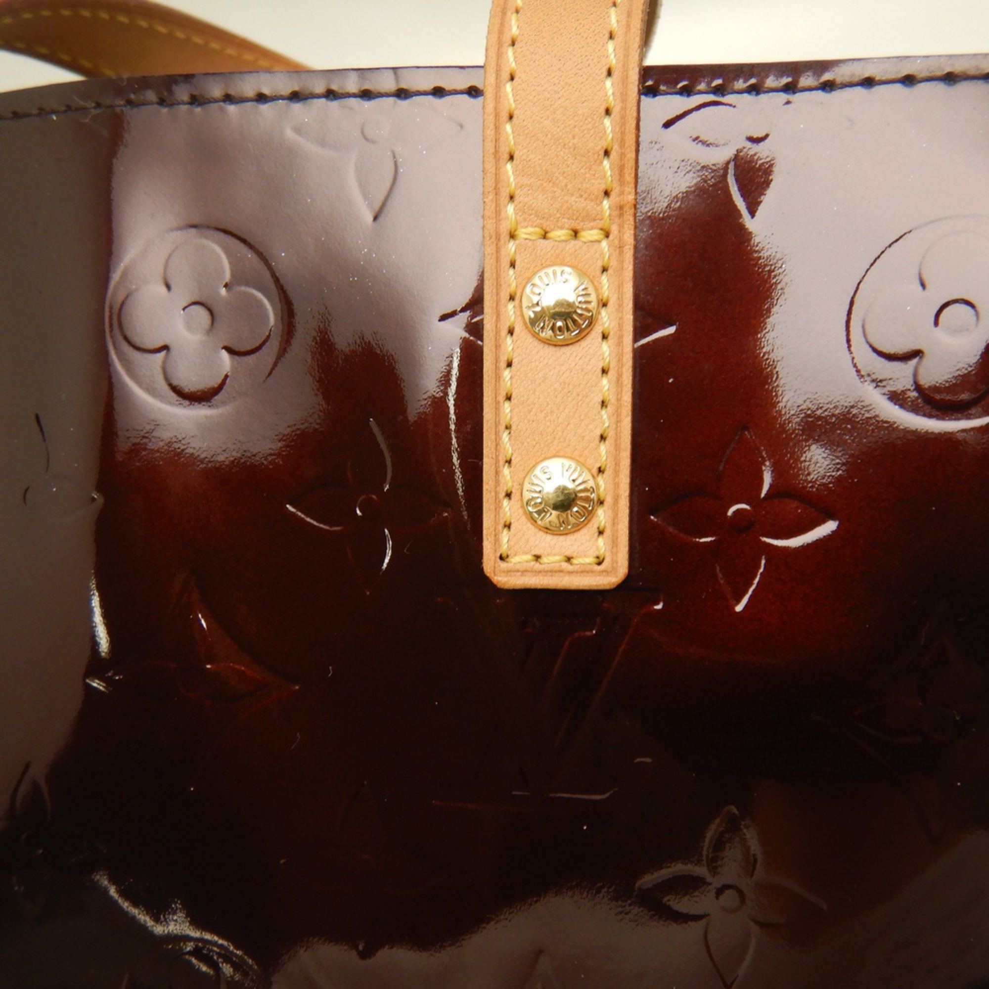 Louis Vuitton Monogram Vernis Amarante Monogram Vernis Handbag (Pre-Owned)