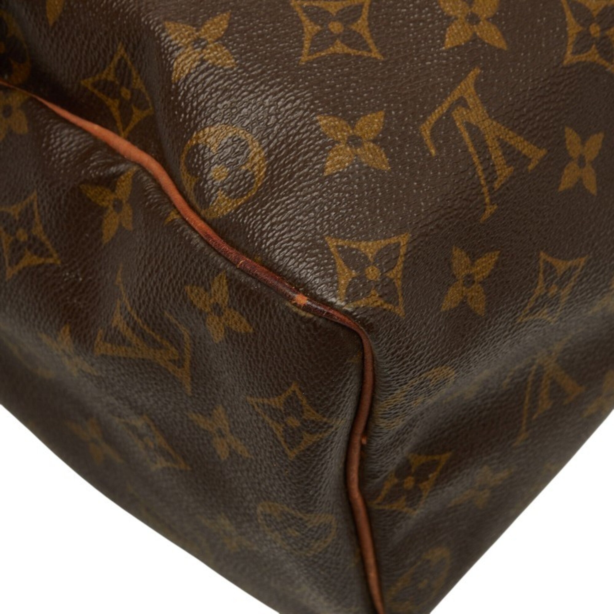 Louis Vuitton Brown Monogram Pvc Leather Handbag (Pre-Owned)