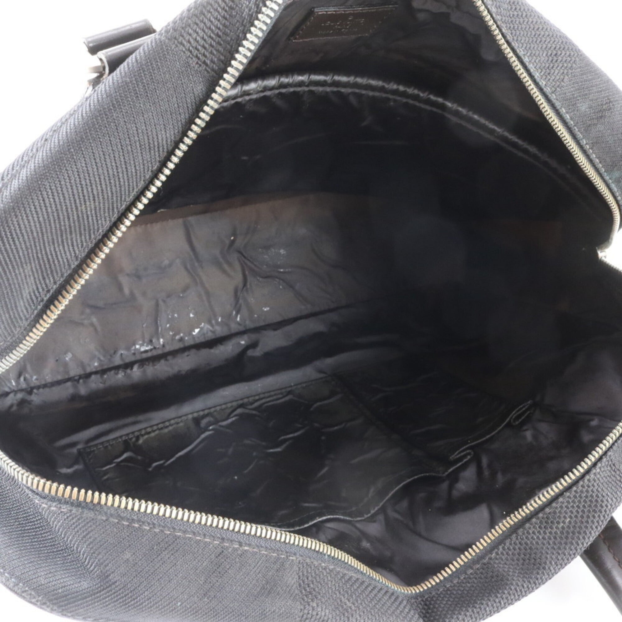 Louis Vuitton Damier Canvas Noir Leather Canvas Briefcase Handbag Tote Bag (Pre-Owned)