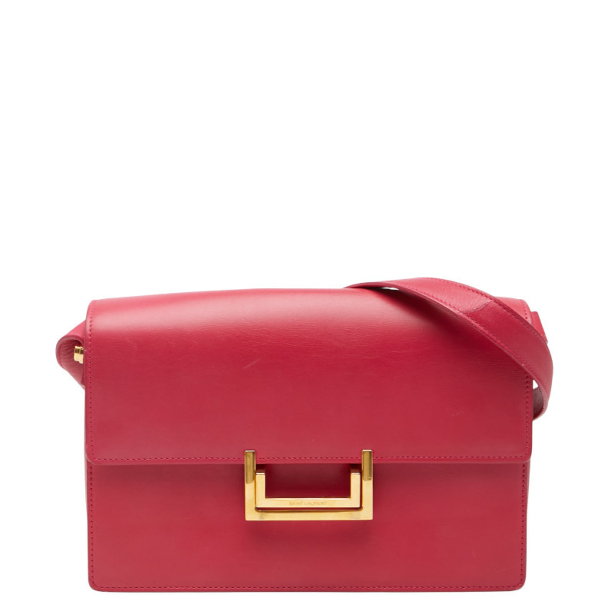 Saint Laurent Pink Leather Shoulder Bag (Pre-Owned)