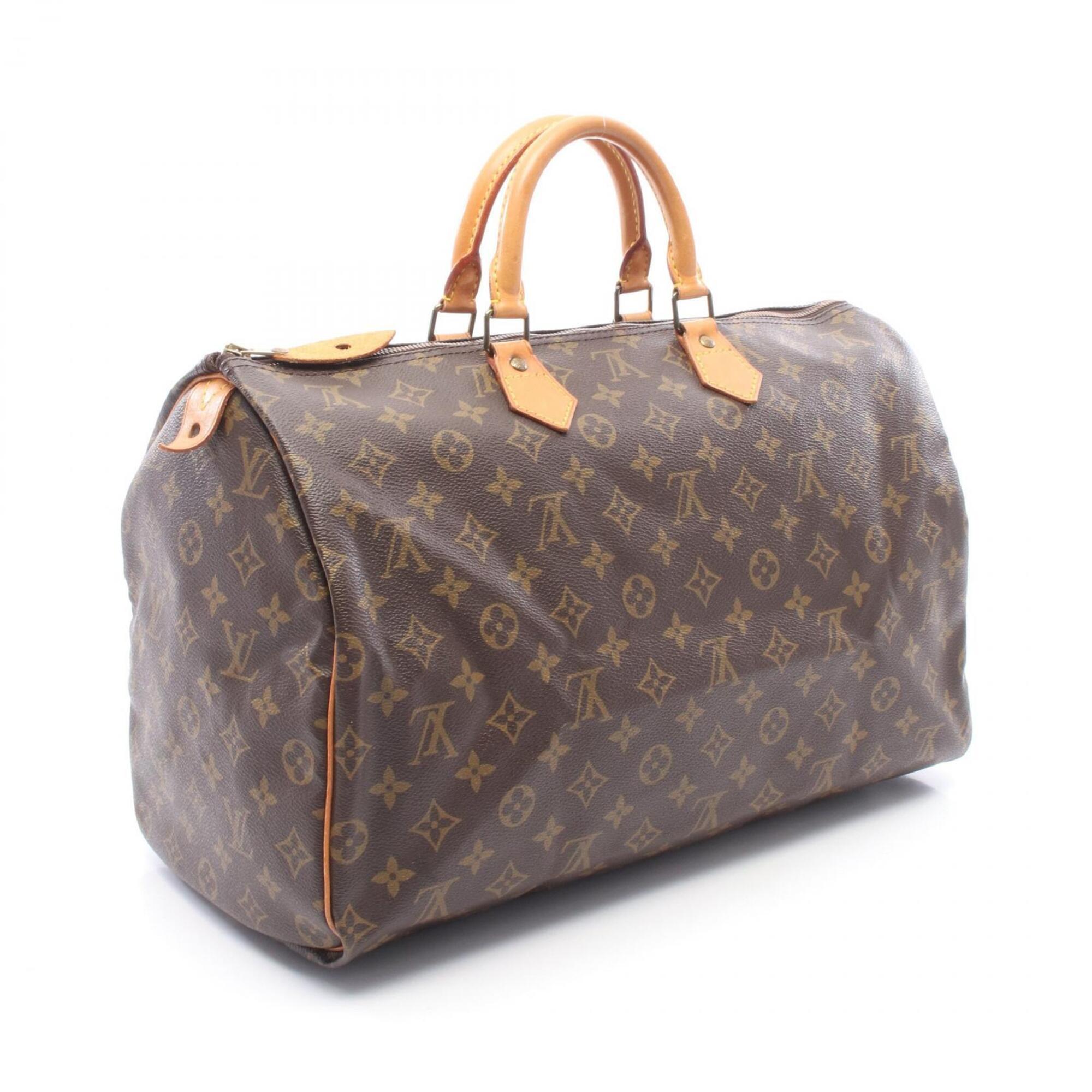 Louis Vuitton Brown Monogram Monogram Leather Handbag (Pre-Owned)