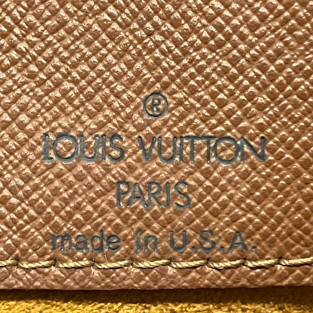 Louis Vuitton Brown Monogram Canvas Shoulder Bag (Pre-Owned)