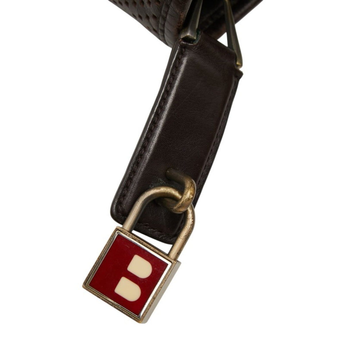Bally Brown Leather Shoulder Bag (Pre-Owned)