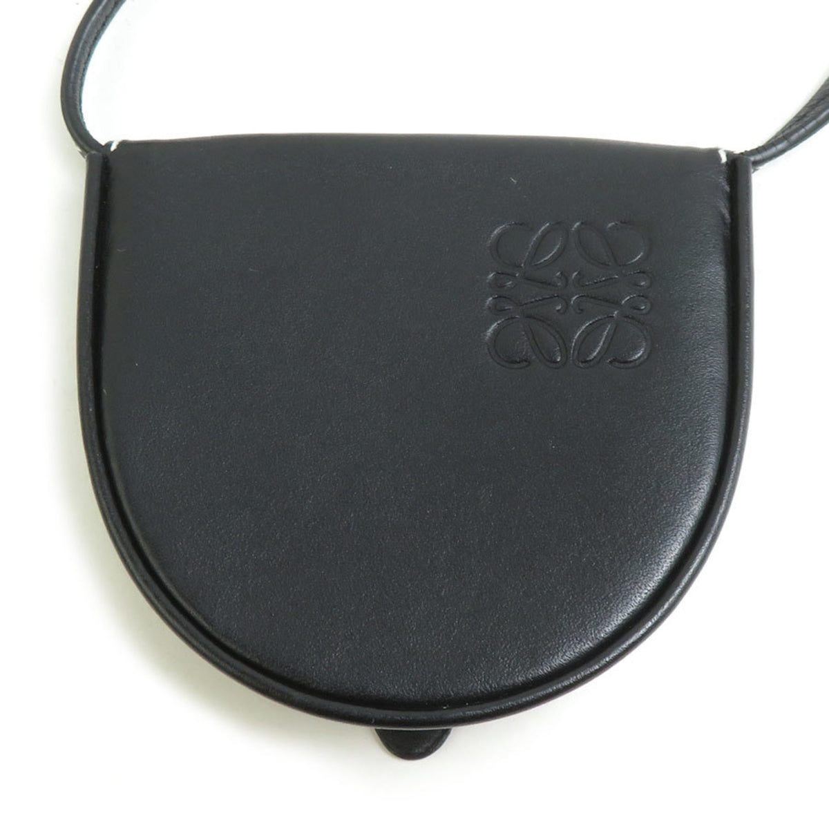 Loewe Black Leather Pochette Pouch (Pre-Owned)