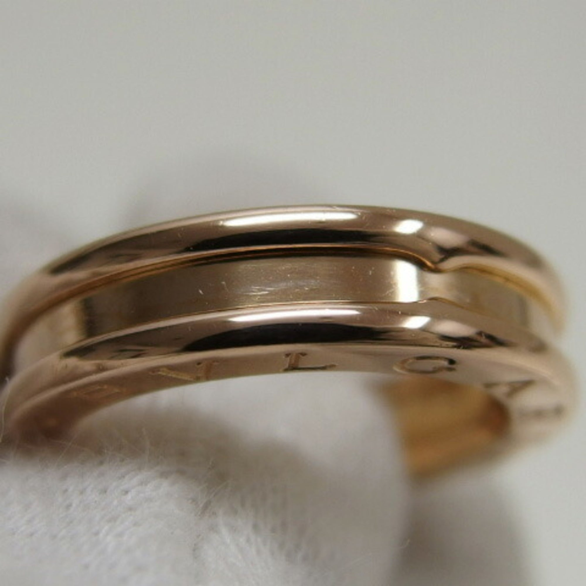 Bvlgari Pink Gold (18K) Band Ring (Pre-Owned)