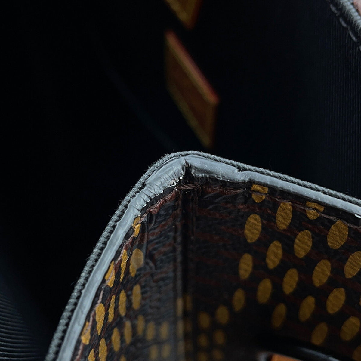 Louis Vuitton Damier Black Damier Canvas Ebene Noir Monogram Handbag (Pre-Owned)