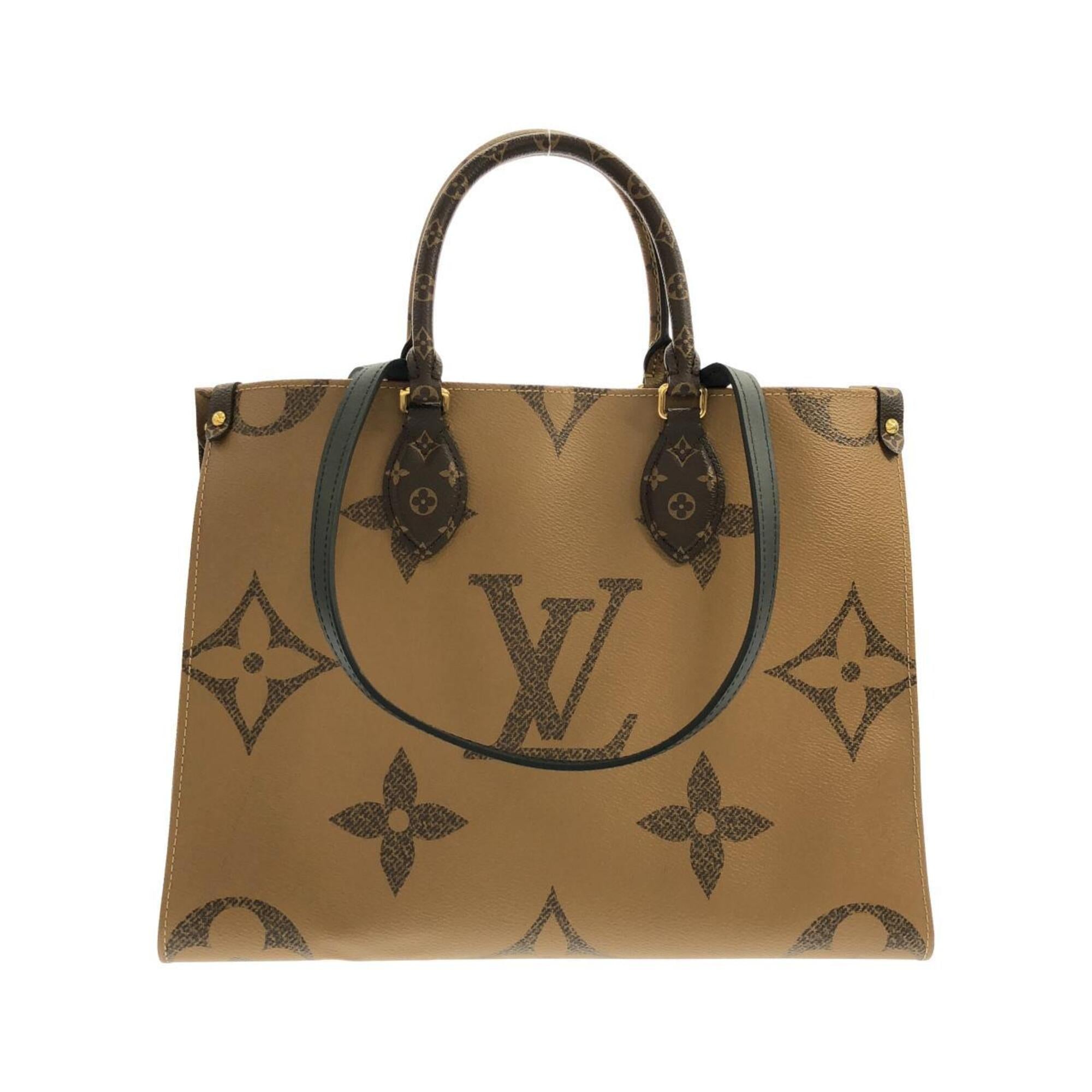 Louis Vuitton Marron Coated Canvas Handbag (Pre-Owned)