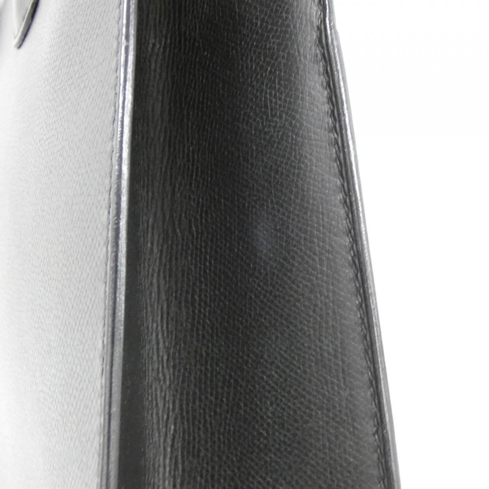 Hermes Black Lisse Leather Handbag (Pre-Owned)