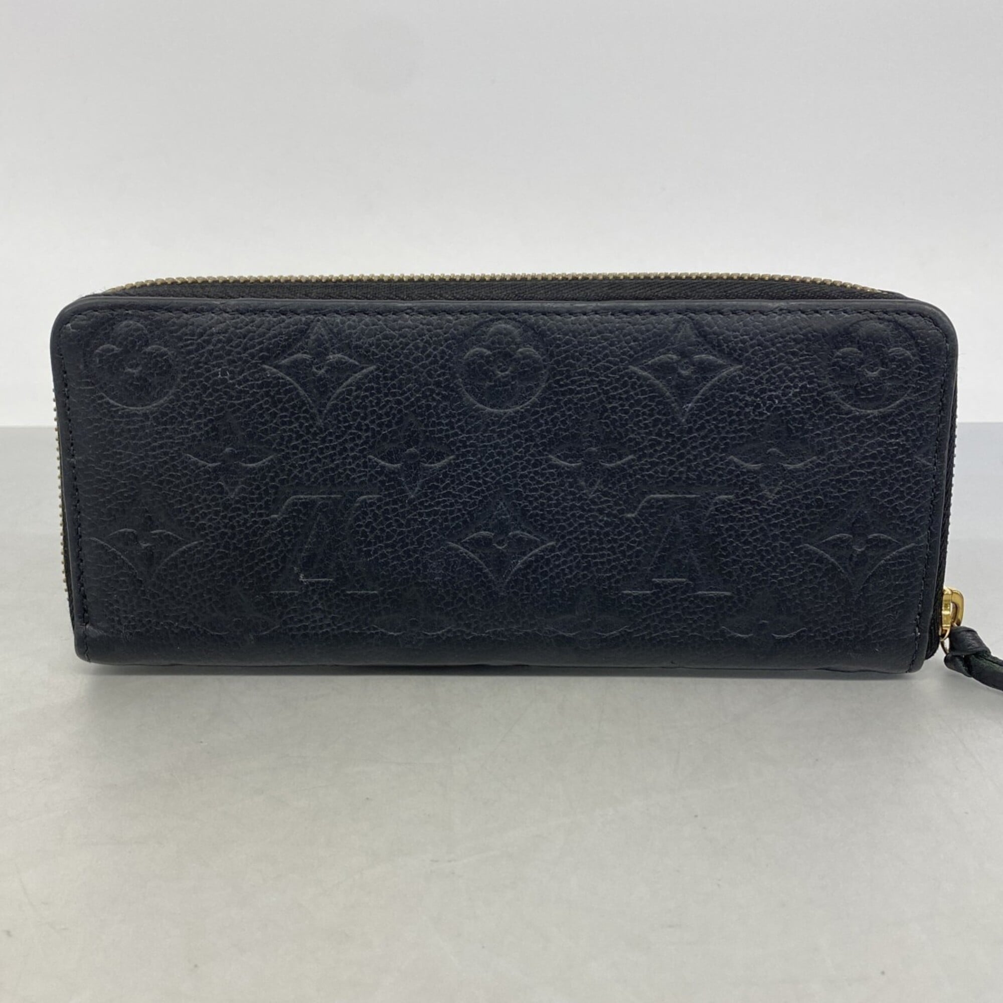 Louis Vuitton Noir Long Wallet (Bi-Fold) (Pre-Owned)