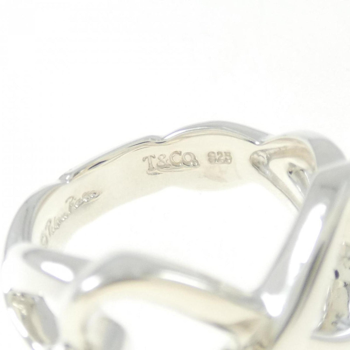 Tiffany Silver 925 Band Ring (Pre-Owned)