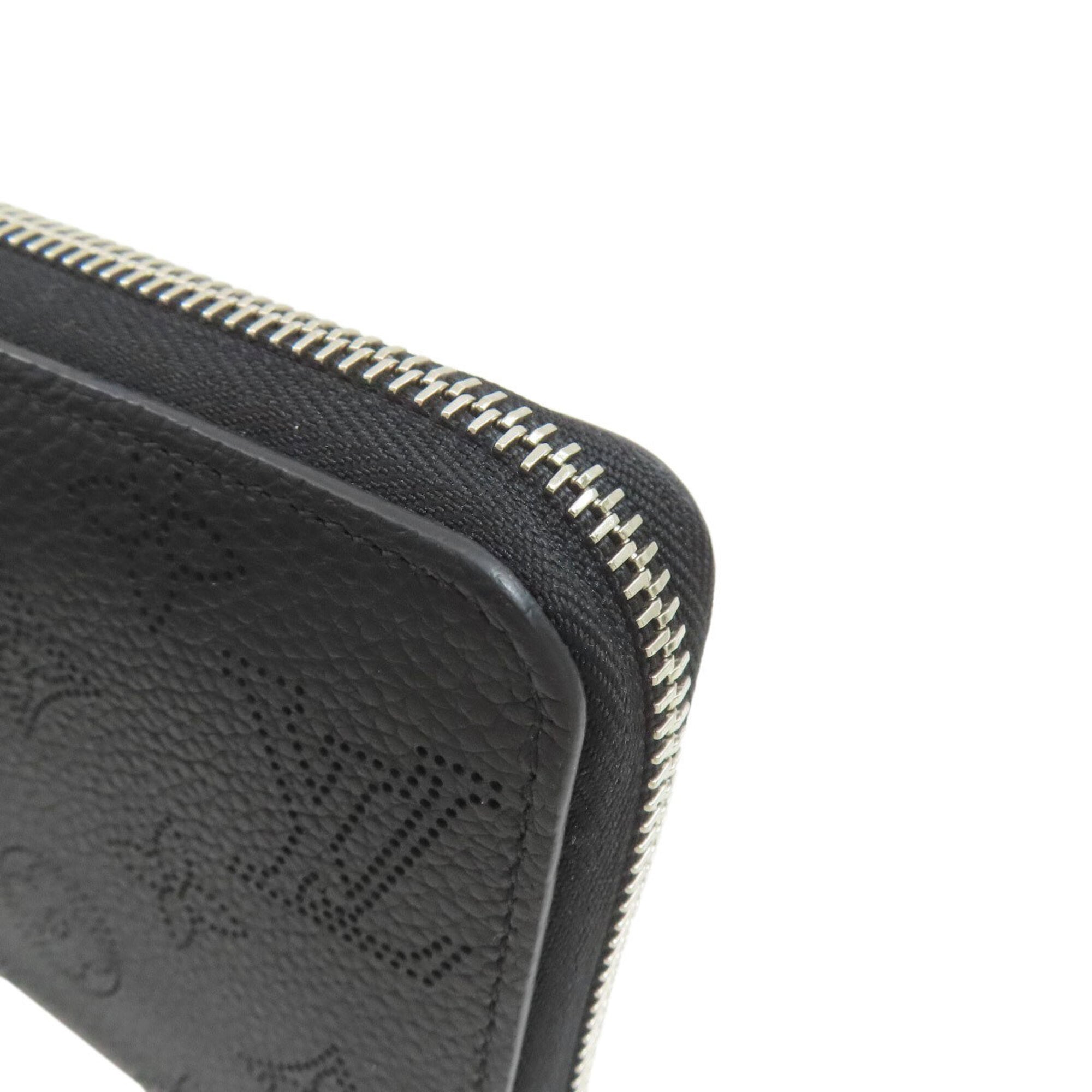 Louis Vuitton Mahina Noir Mahina Leather Long Wallet (Bi-Fold) (Pre-Owned)