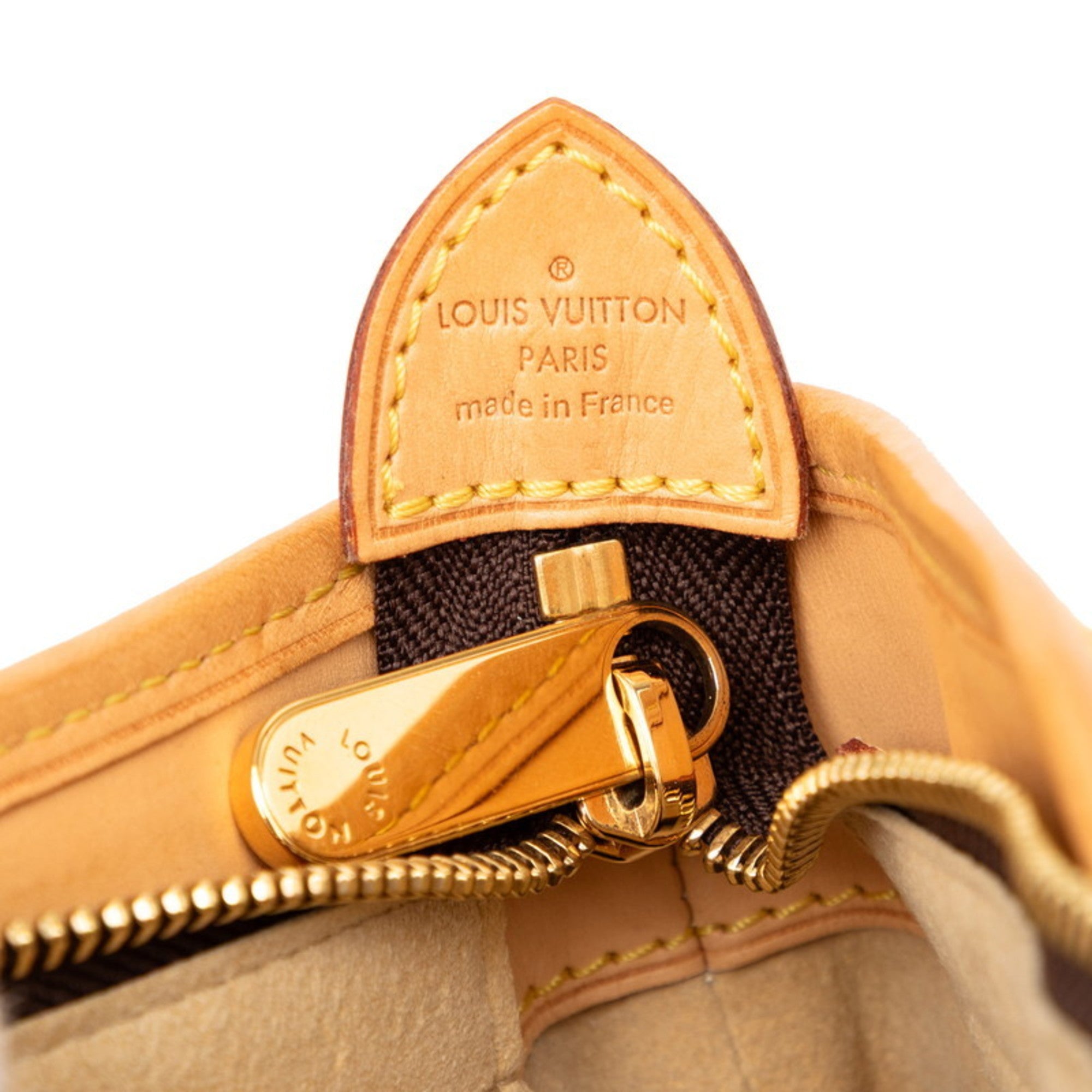 Louis Vuitton Brown Monogram Pvc Leather Handbag (Pre-Owned)