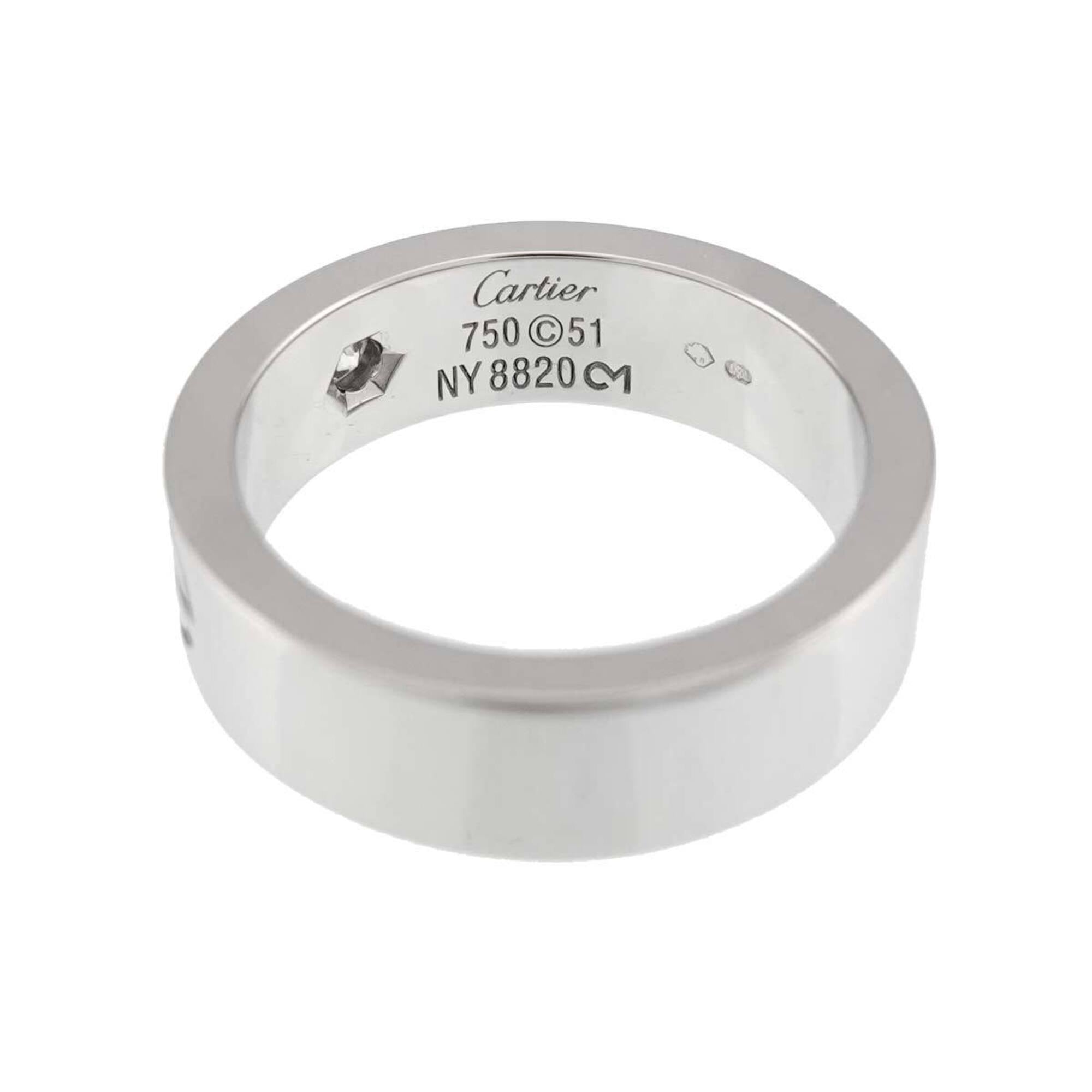 Cartier White Gold (18K) Band Ring (Pre-Owned)