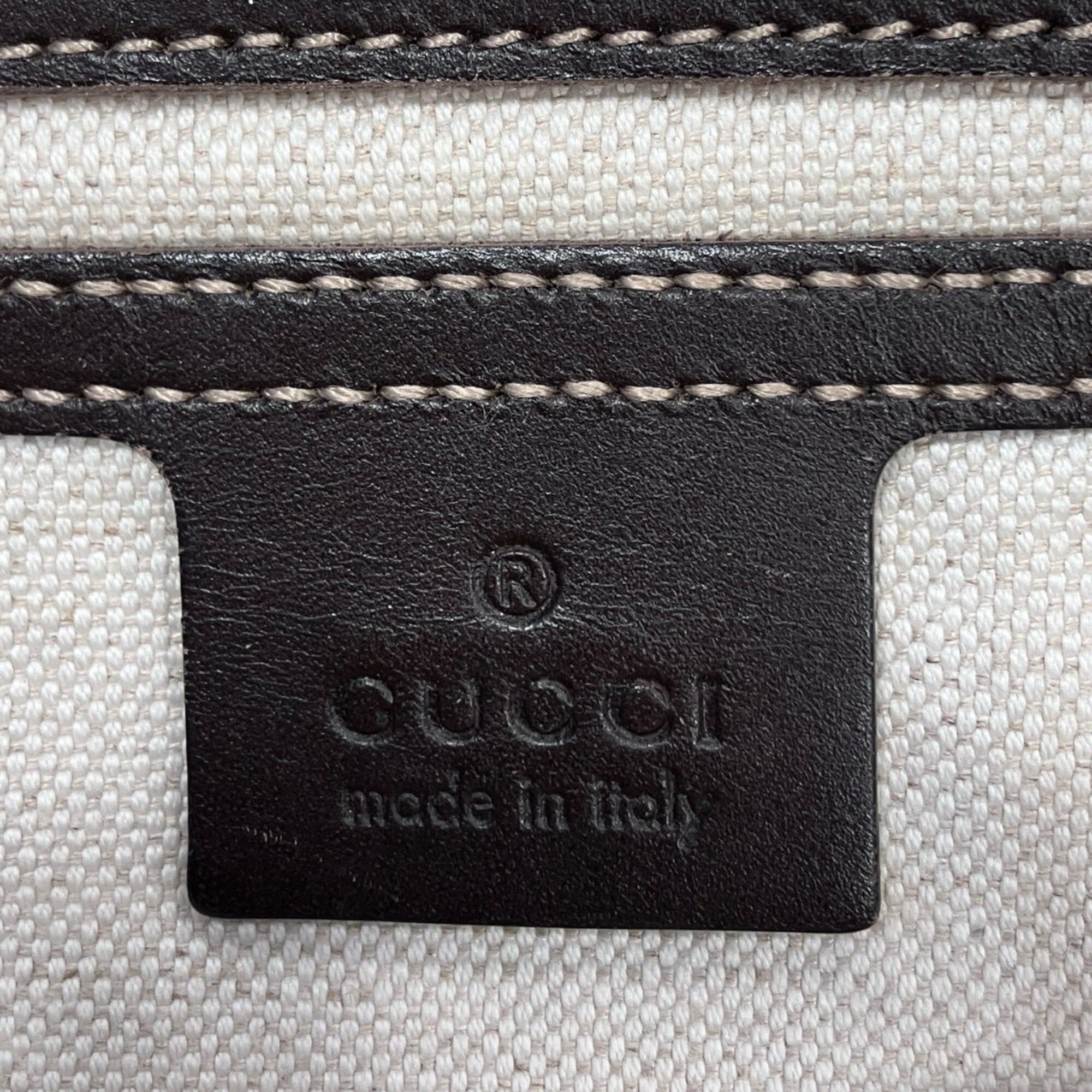 Gucci Beige Gg Supreme Tote Bag (Pre-Owned)
