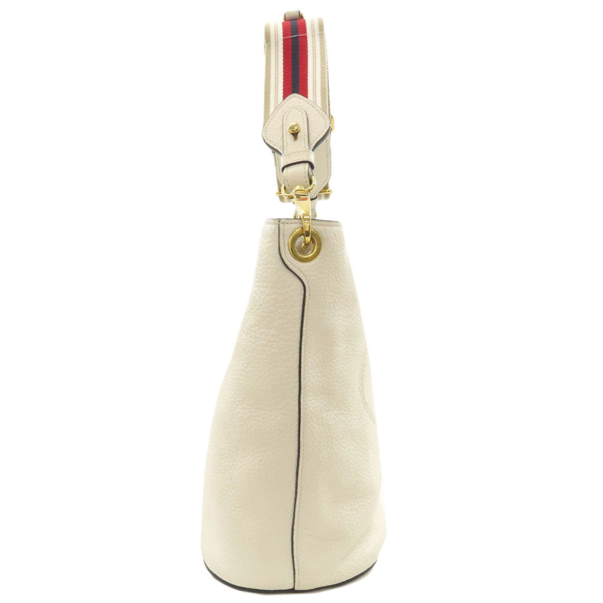 Prada White Leather Shoulder Bag (Pre-Owned)