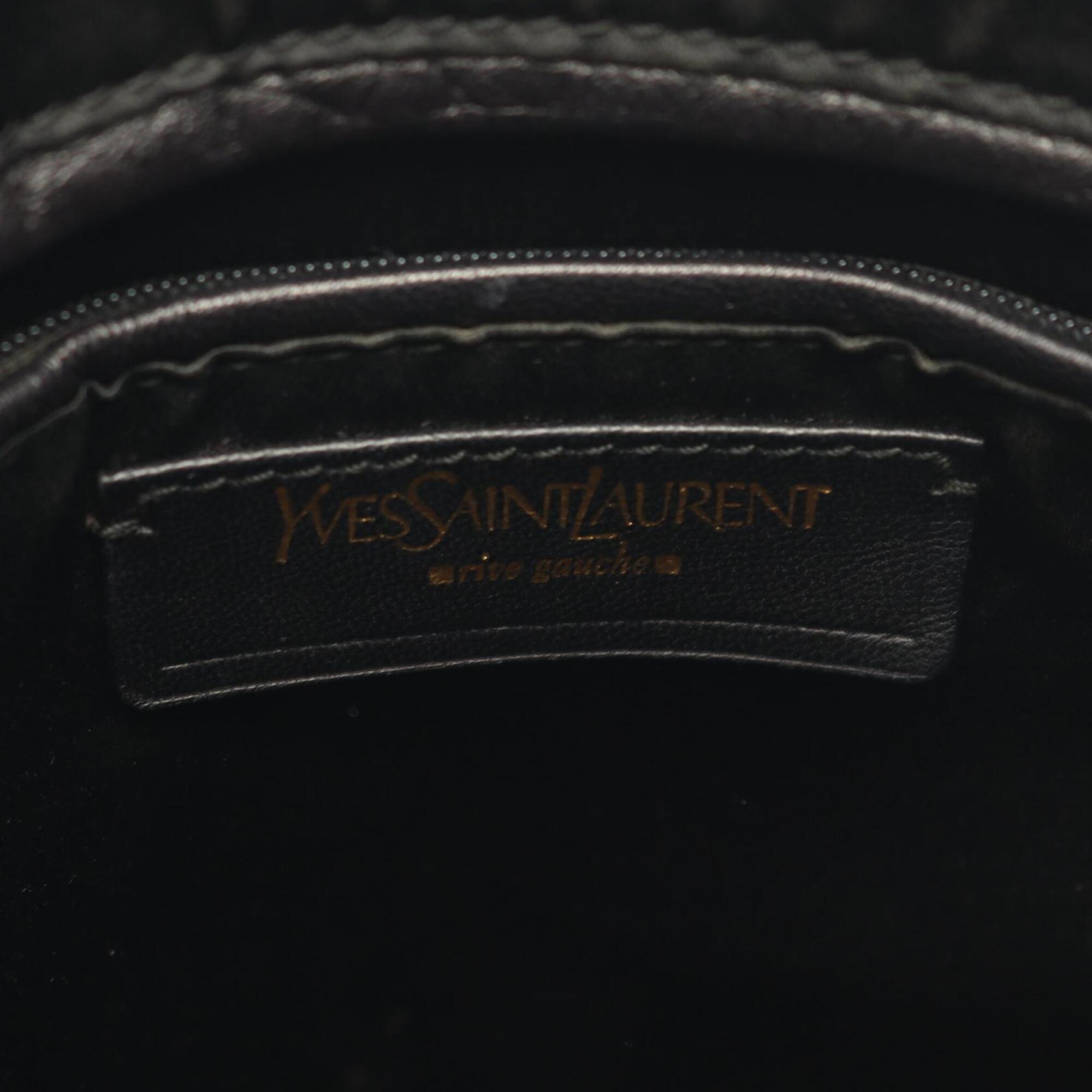 Yves Saint Laurent Black Leather Handbag (Pre-Owned)