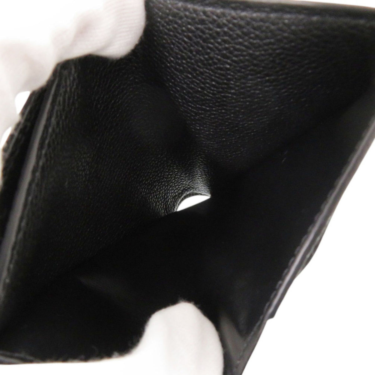 Louis Vuitton Black Noir Monogram Empreinte Wallet (Bi-Fold) (Pre-Owned)