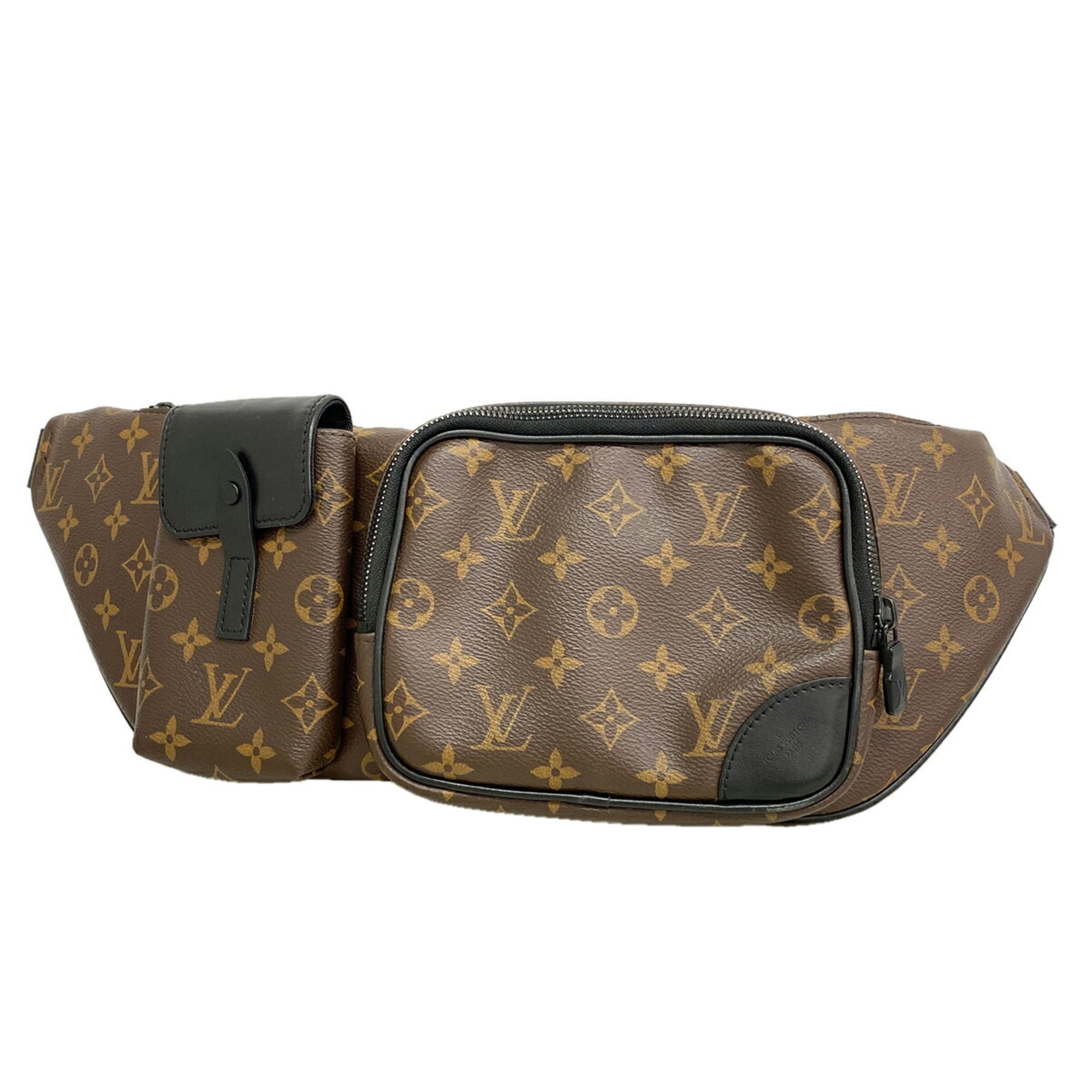 Louis Vuitton Black Brown Fanny Pack (Pre-Owned)